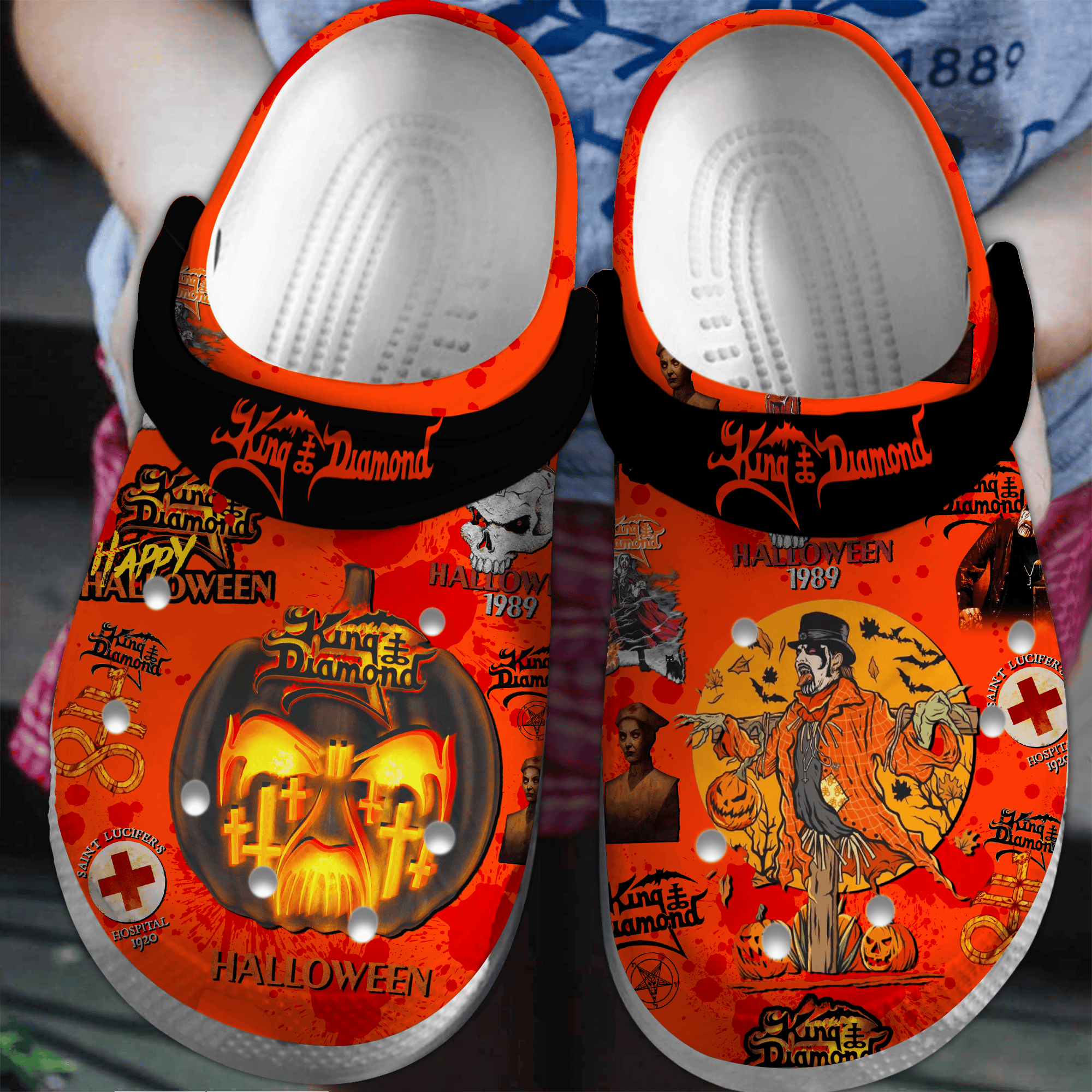 Jelly Roll Music Crocs Crocband Clogs Shoes - GNL1463928