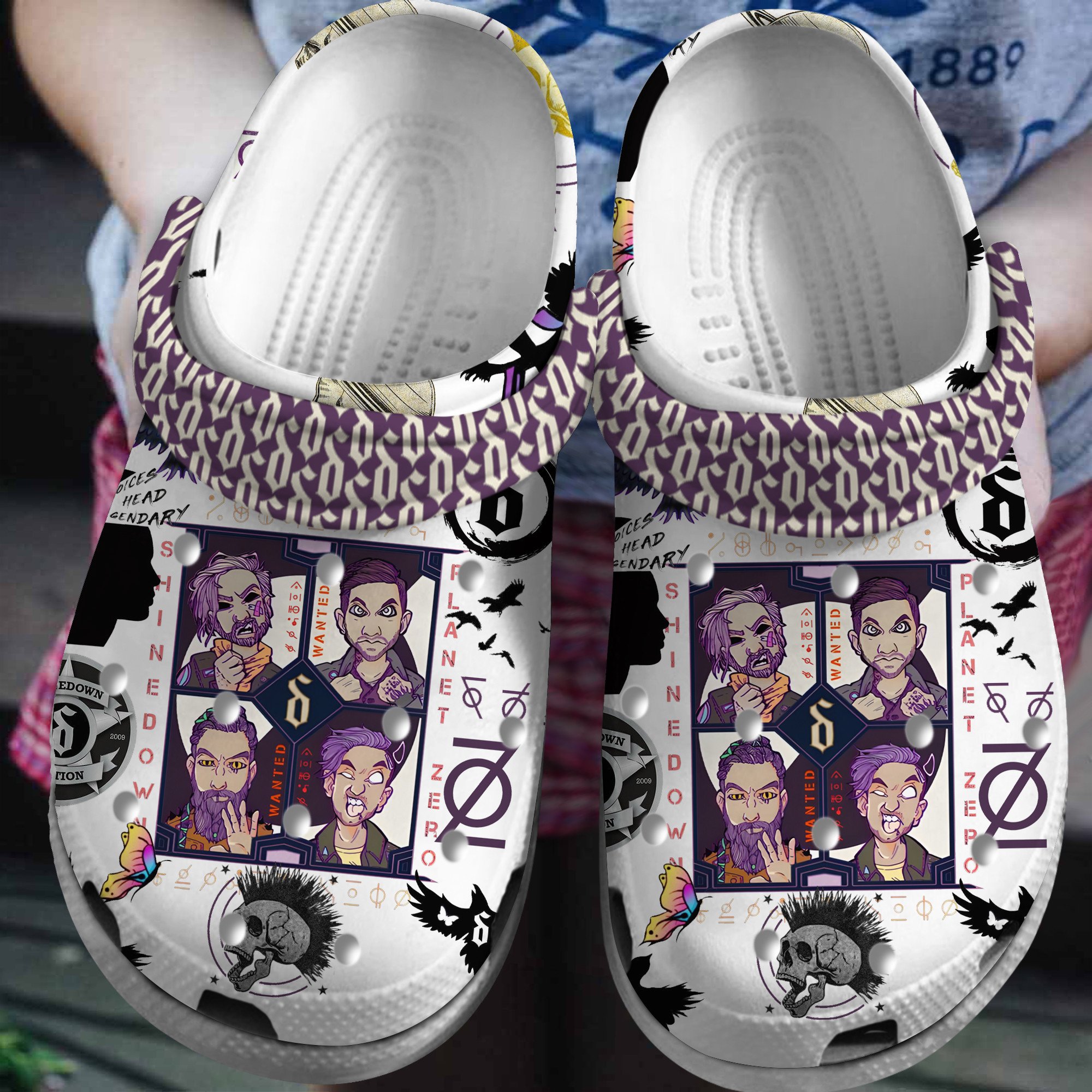 Taylor Swift Music Crocs Crocband Clogs Shoes - GNL1463994