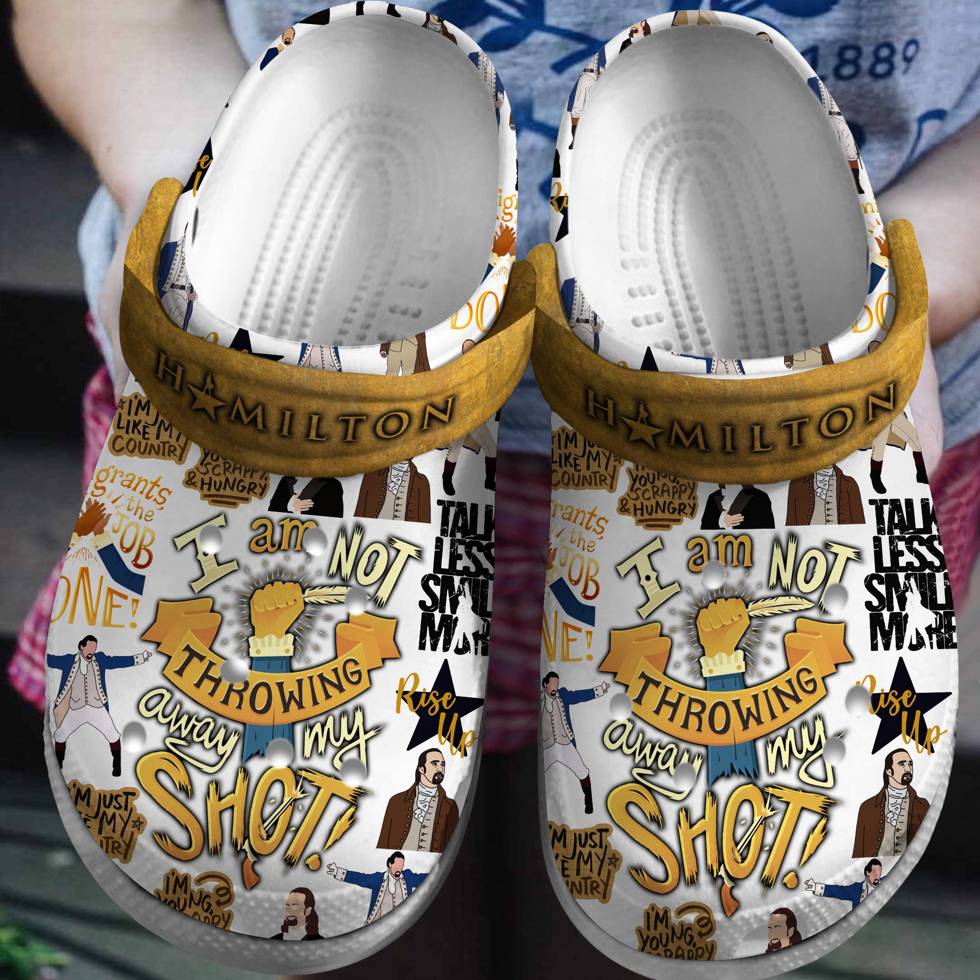 Taylor Swift Music Crocs Crocband Clogs Shoes - GNL1464051