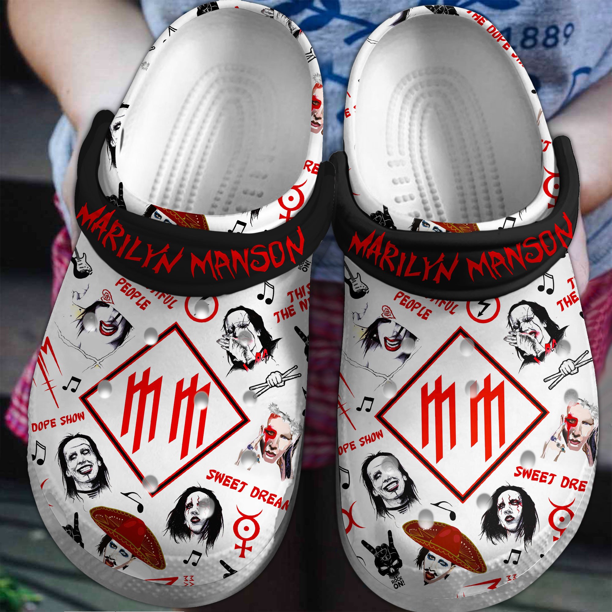 Taylor Swift 1989 Album Music Crocs Crocband Clogs Shoes - GNL1464034