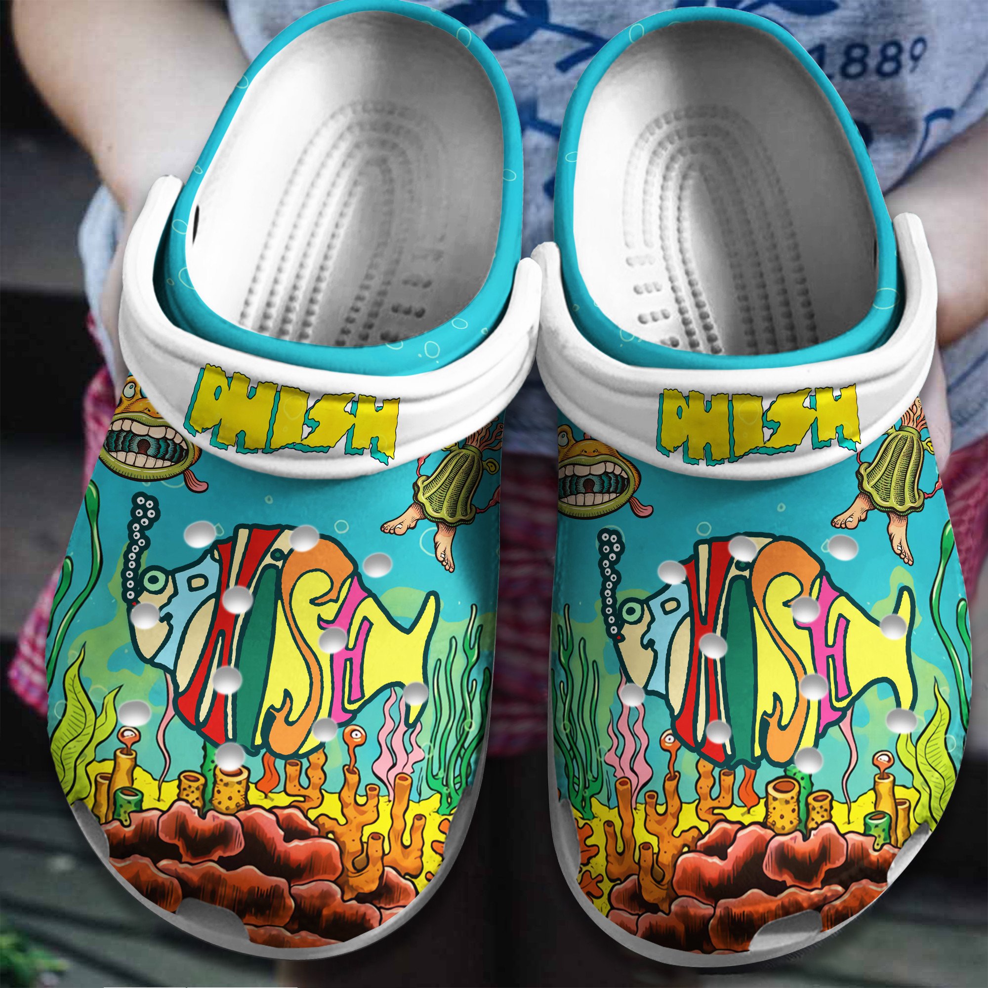 Dave Matthews Band MusicCrocs Crocband Clogs Shoes - GNL1464118