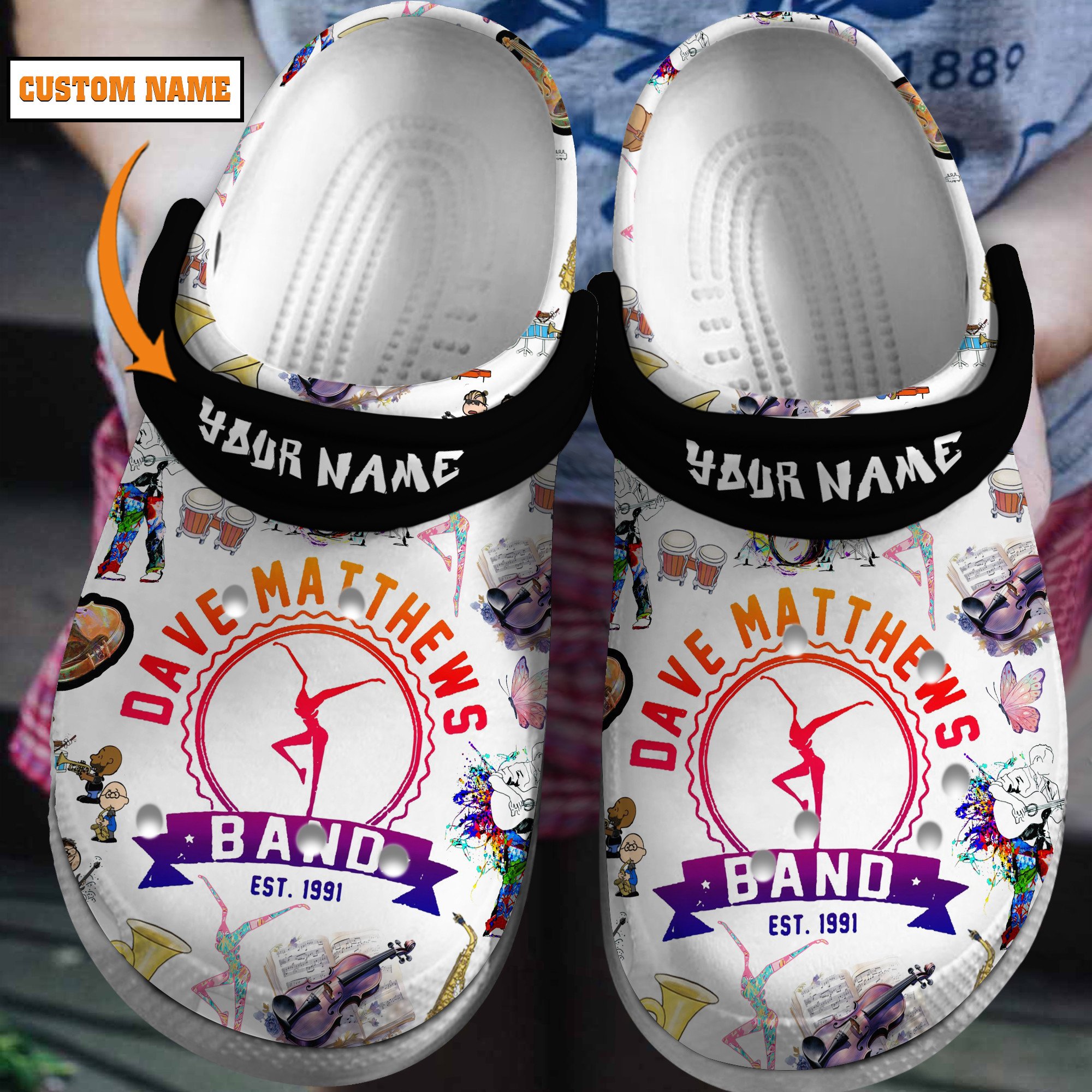 Mac Miller Music Crocs Crocband Clogs Shoes - GNL1464155