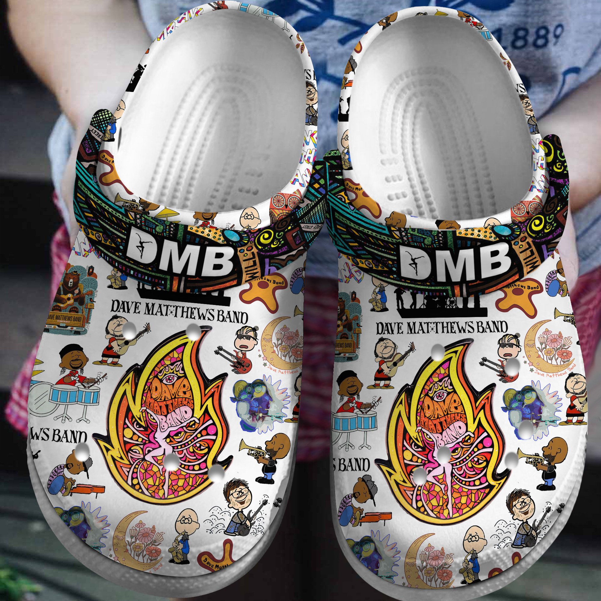 Alkaline Trio Music Crocs Crocband Clogs Shoes - GNL1464145