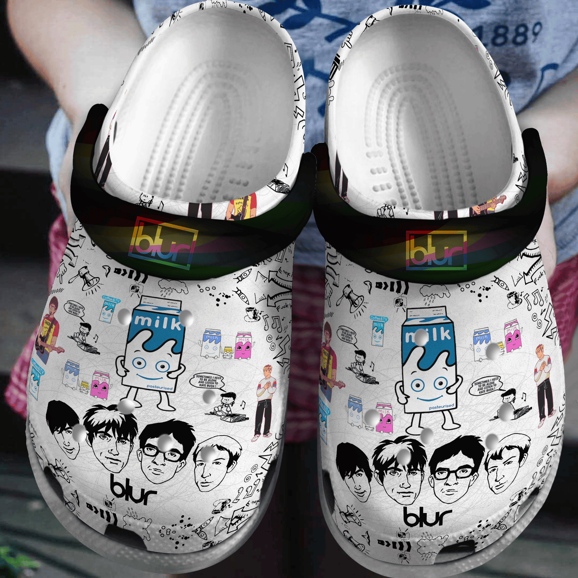 Blink-182 Music Crocs Crocband Clogs Shoes - GNL1464150