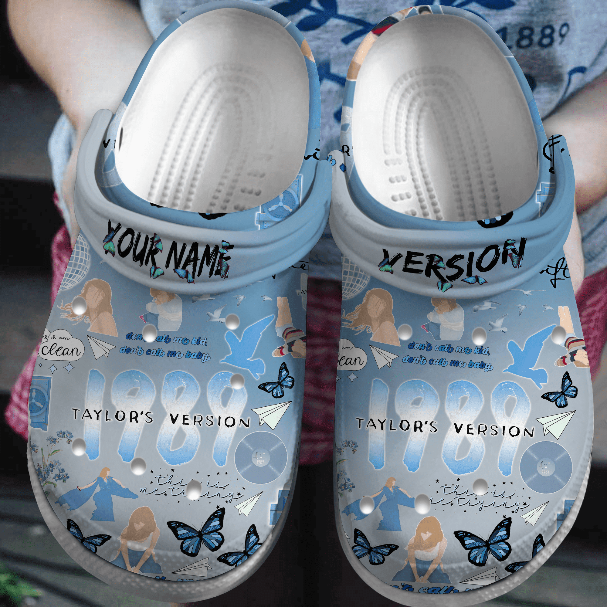 NF Leave Me Alone Music Crocs Crocband Clogs Shoes - GNL1464233