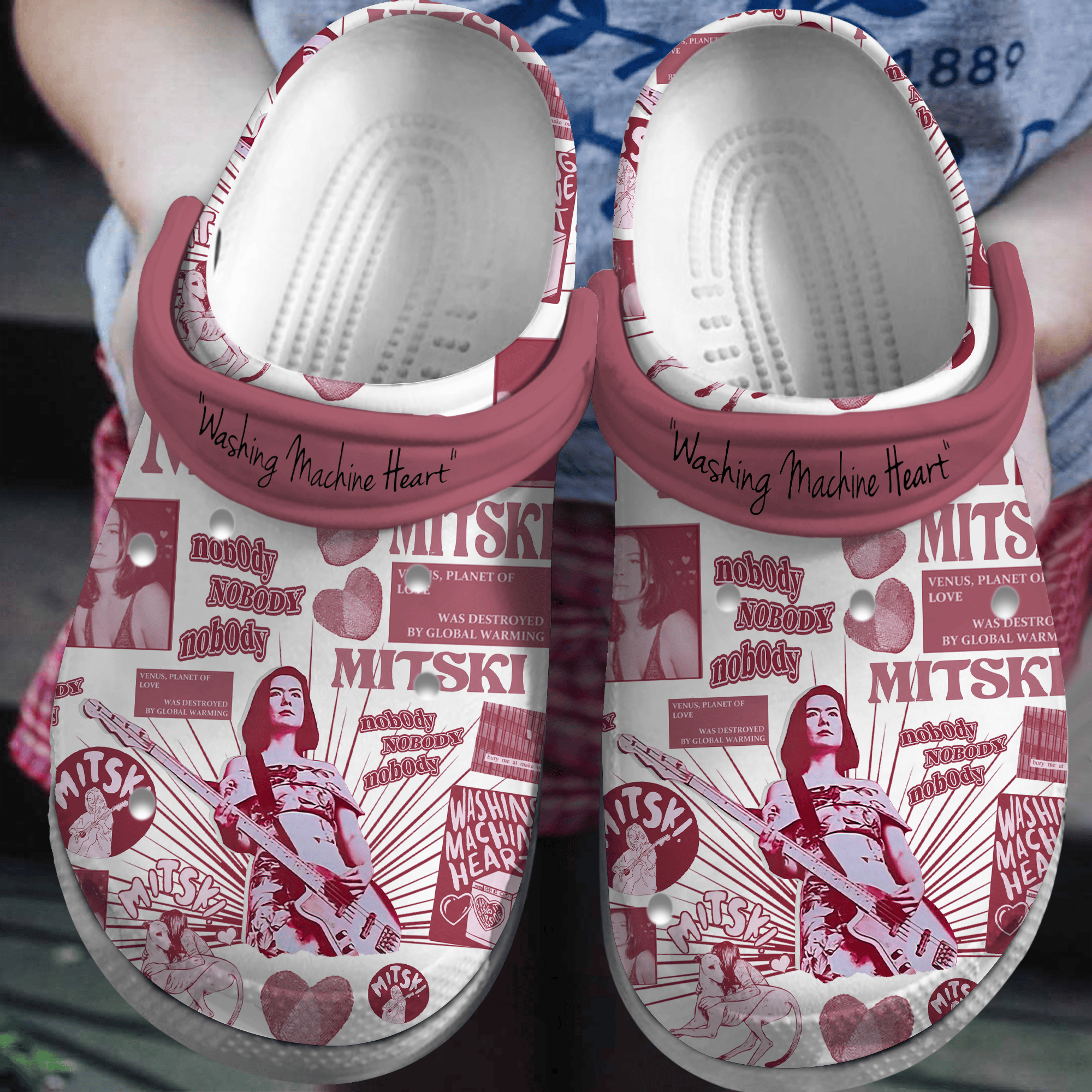 Chester Bennington Music Crocs Crocband Clogs Shoes - GNL1464245
