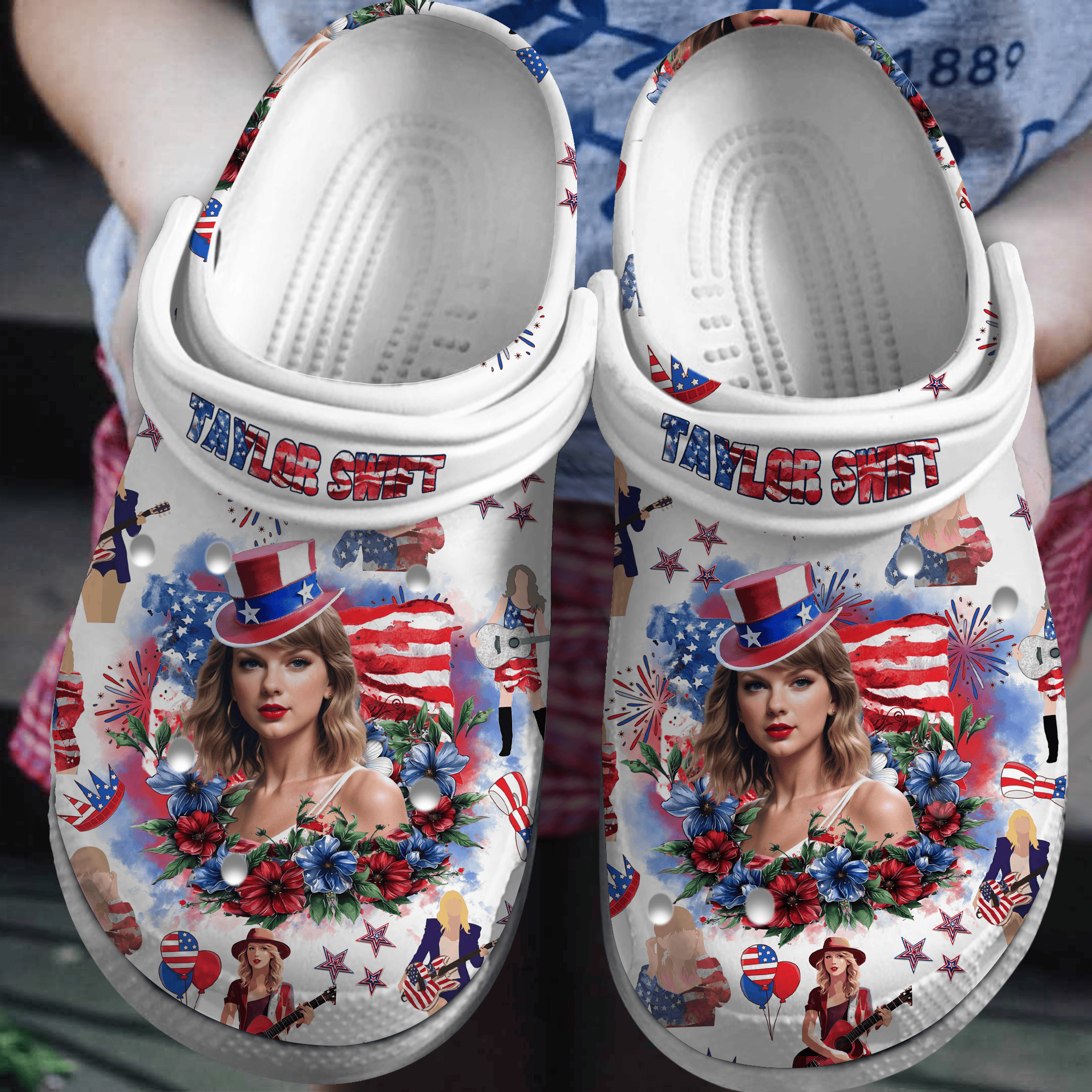 Kenny Chesney Music Crocs Crocband Clogs Shoes - GNL1464293