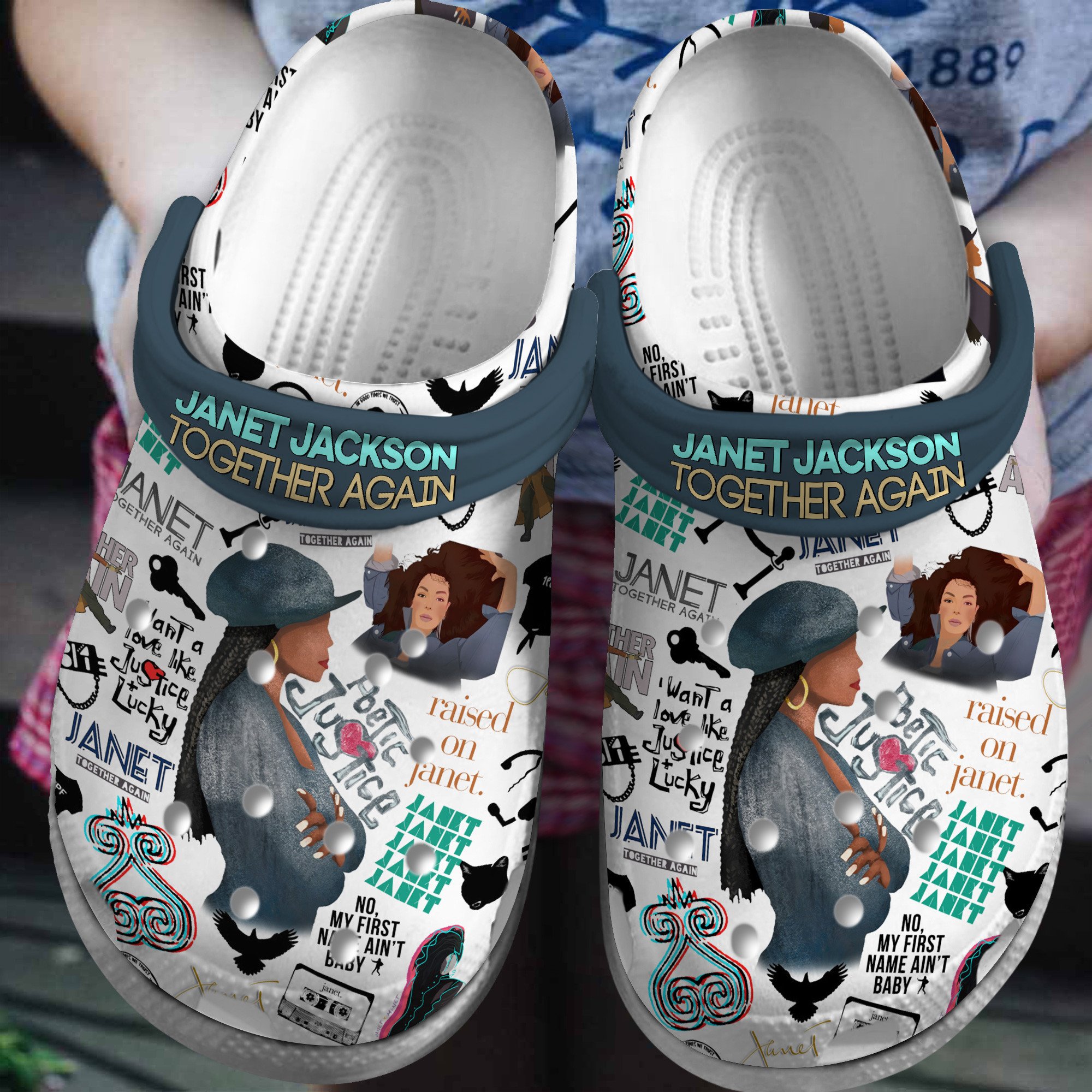 Deftones Music Crocs Crocband Clogs Shoes - GNL1464324