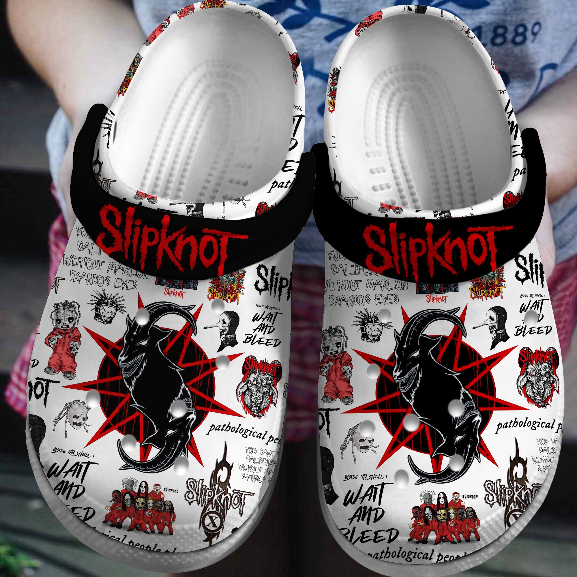 New Kids On The Block Music Crocs Crocband Clogs Shoes - GNL1464333