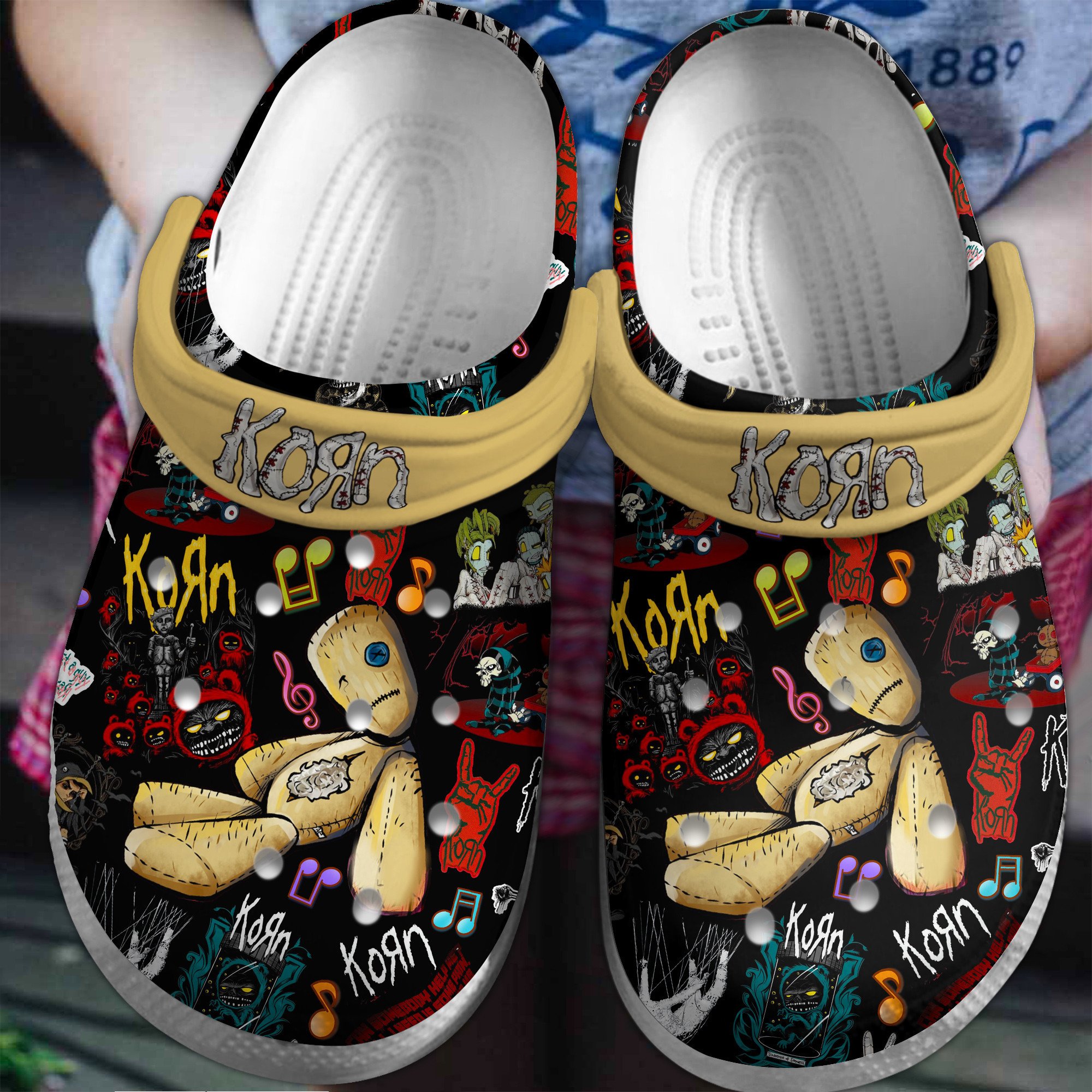 Dave Matthews Band Music Crocs Crocband Clogs Shoes - GNL1464400