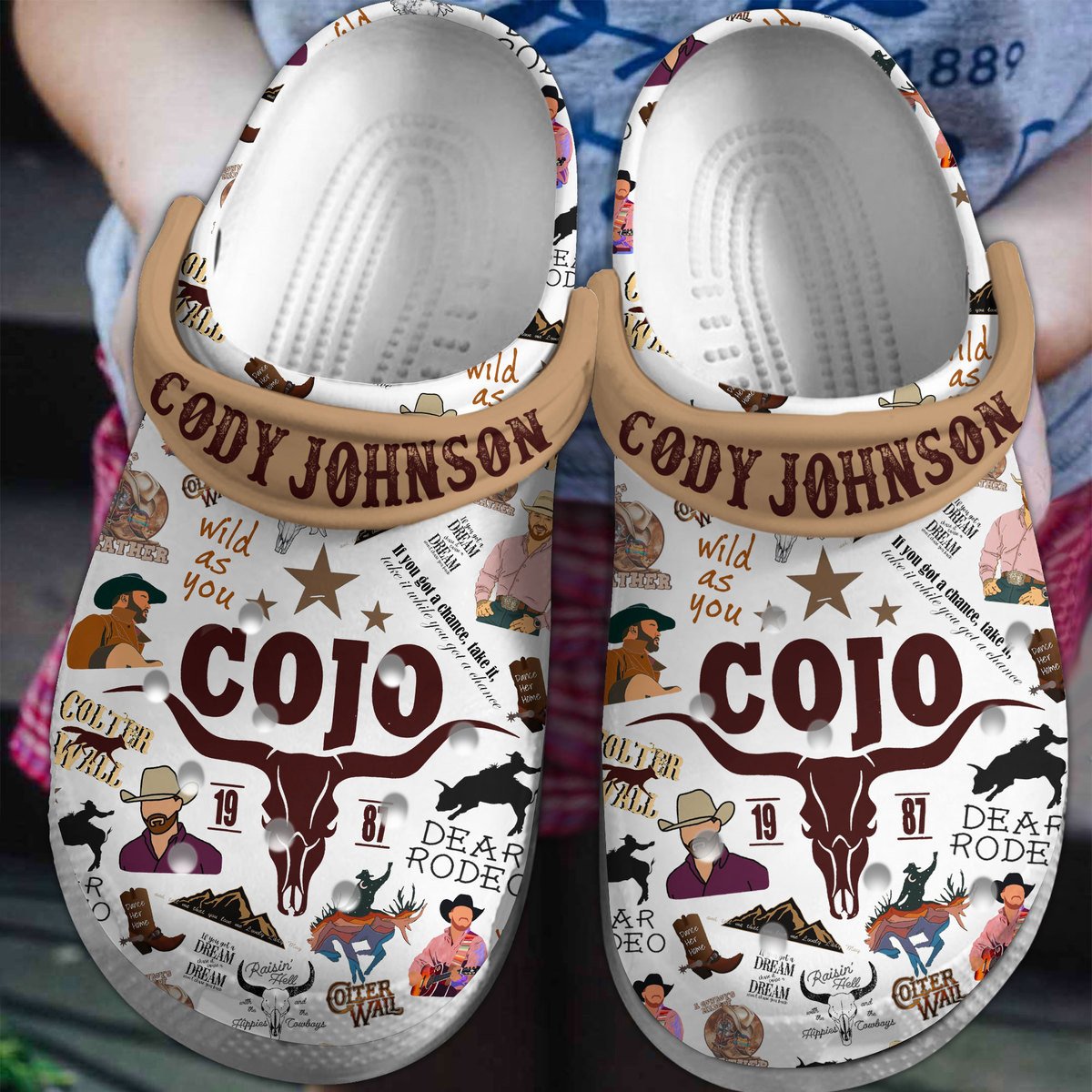 Bad Bunny Music Crocs Crocband Clogs Shoes - GNL1464366