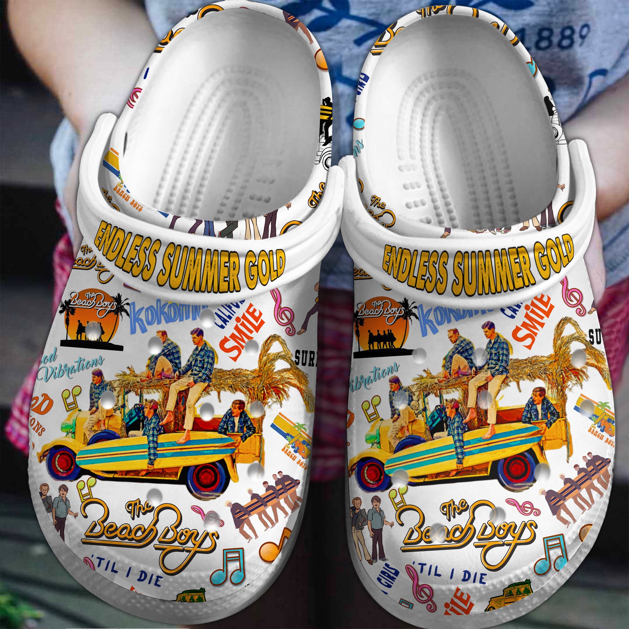 Wu Tang Clan Music Crocs Crocband Clogs Shoes - GNL1464424