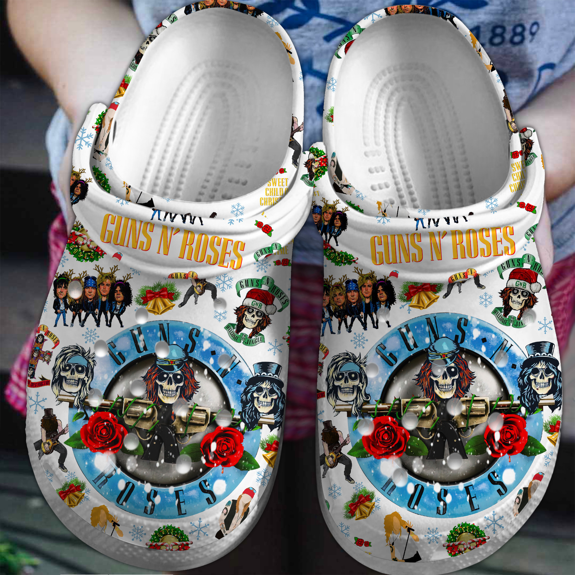 Counting Crows Music Crocs Crocband Clogs Shoes - GNL1464487