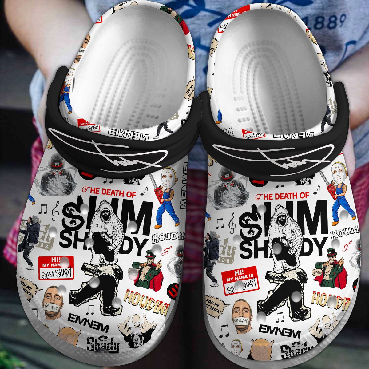 City Morgue Music Crocs Crocband Clogs Shoes - GNL1464455