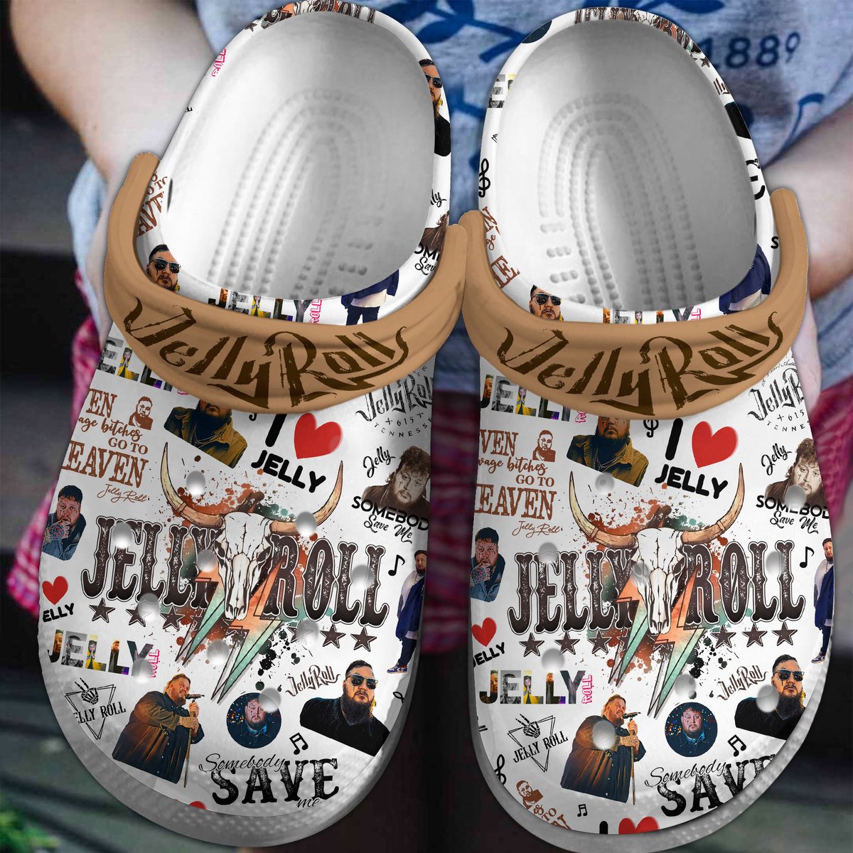 Miranda Lambert Music Crocs Crocband Clogs Shoes - GNL1464456
