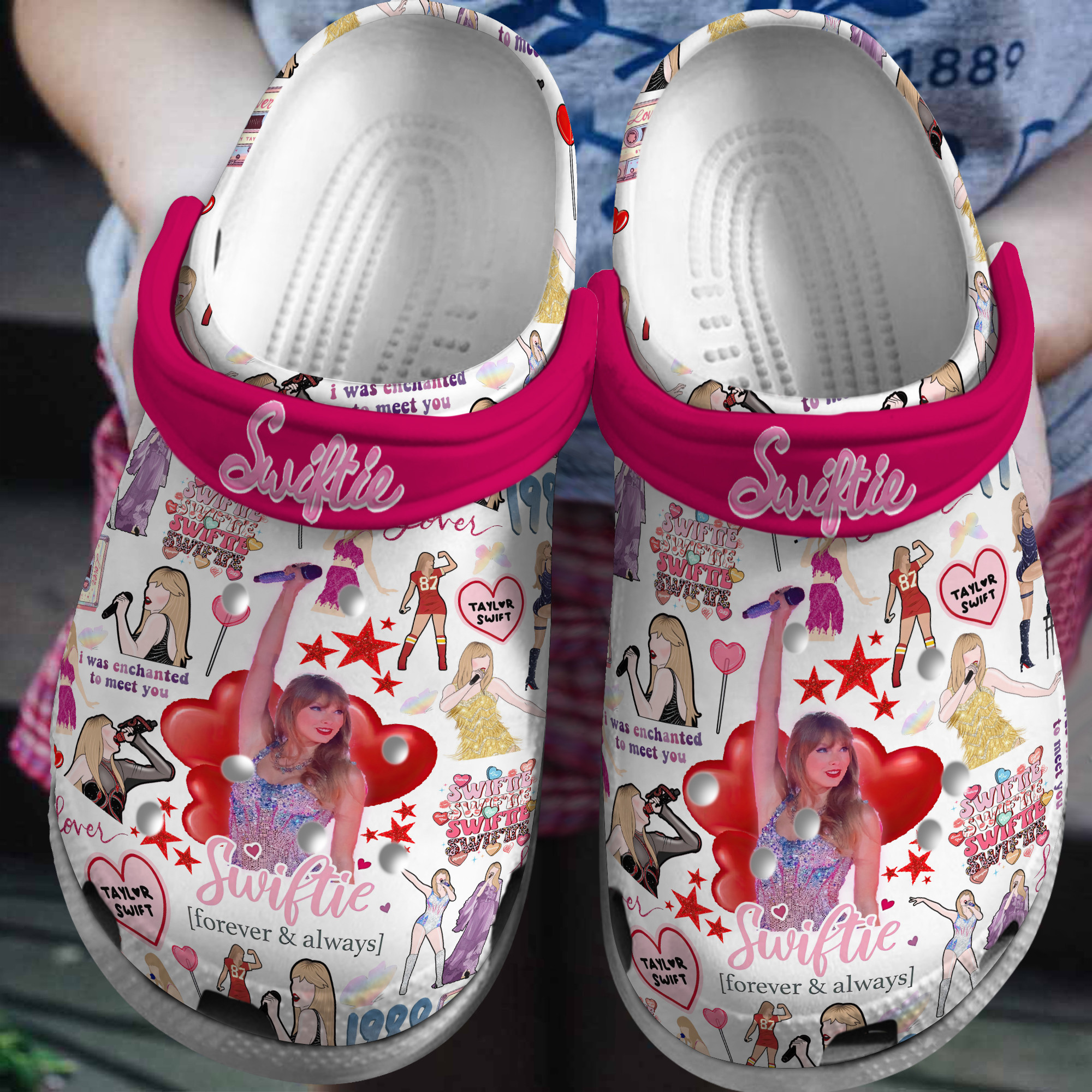 Taylor Swift 1989 Album Music Crocs Crocband Clogs Shoes - GNL1464528
