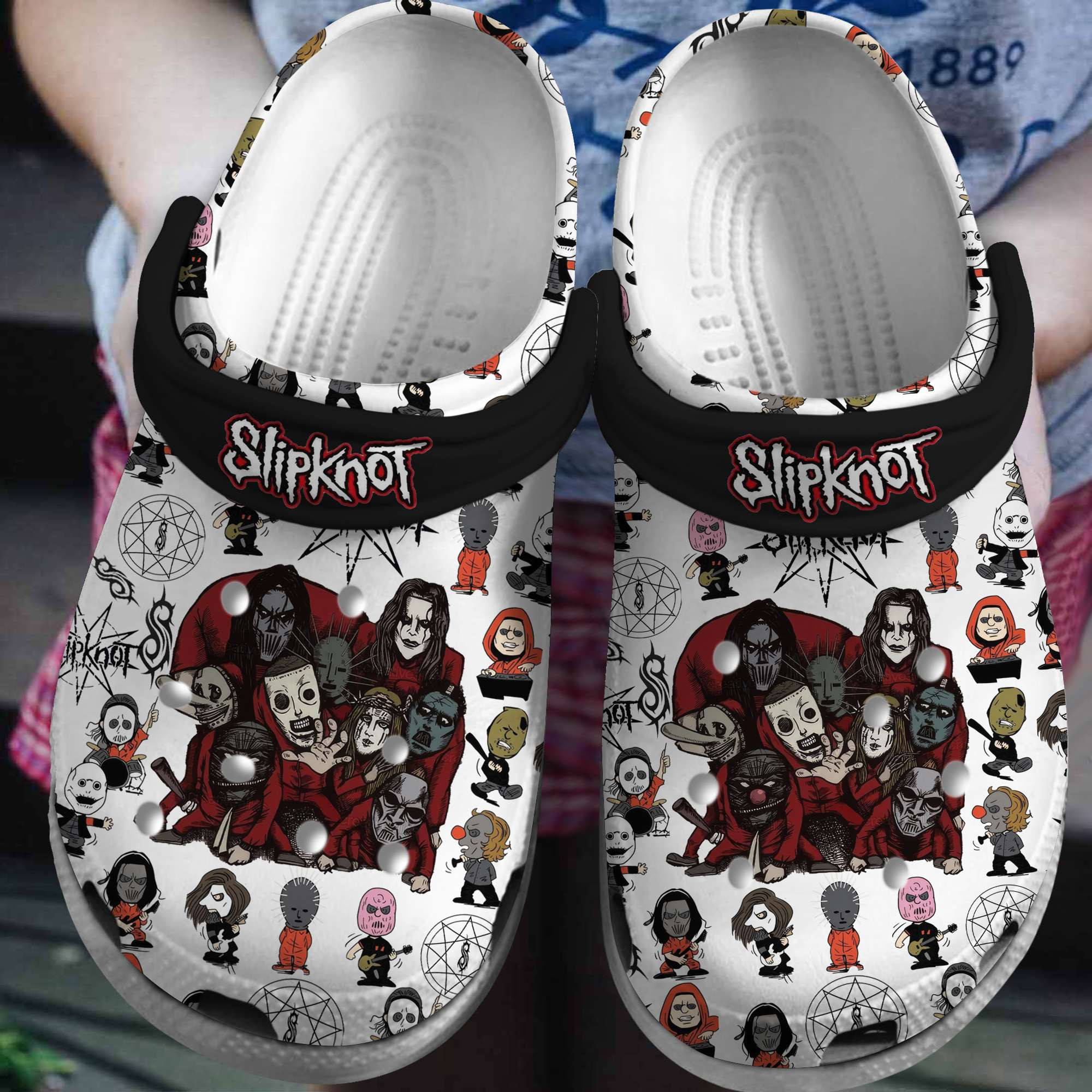 Kiss End Of The Road World Tour Music Crocs Crocband Clogs Shoes - GNL1464540