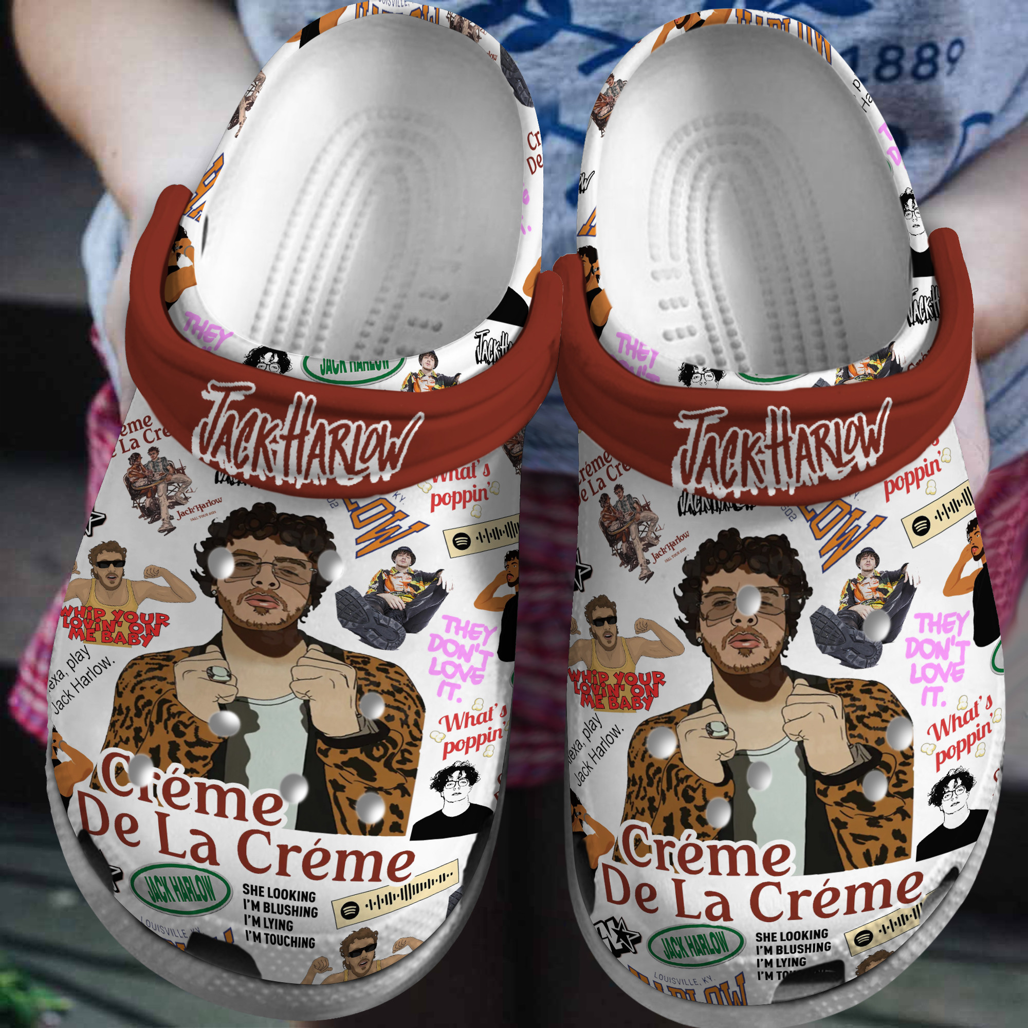 Bad Bunny Music Crocs Crocband Clogs Shoes - GNL1464594
