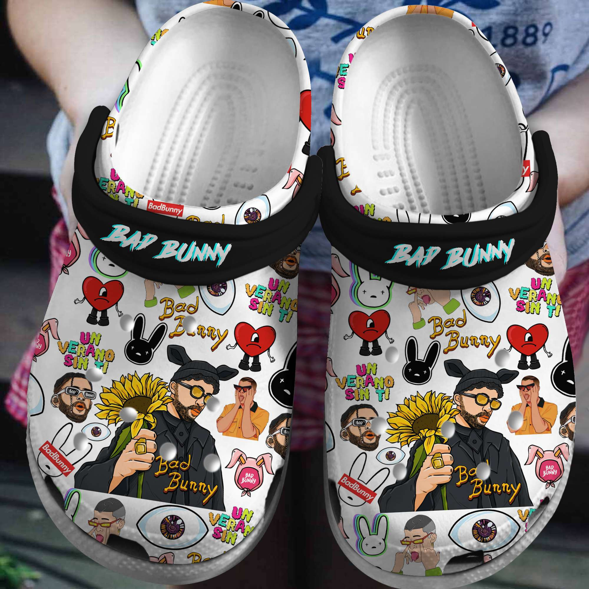 Alice Cooper Music Crocs Crocband Clogs Shoes - GNL1464627