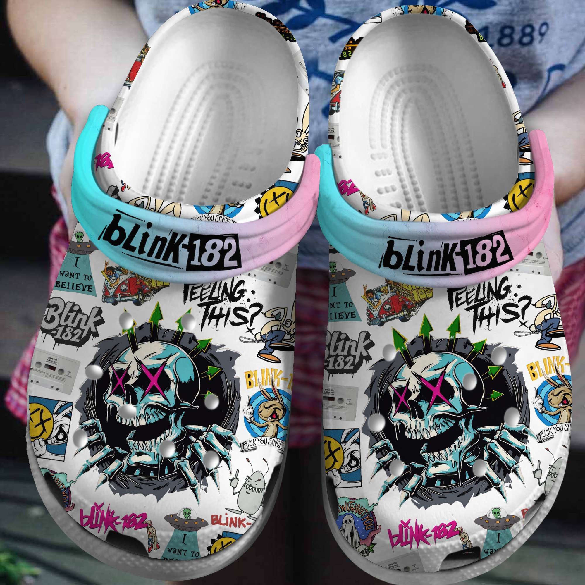 AC/DC Rock Band Music Crocs Crocband Clogs Shoes - GNL1464623