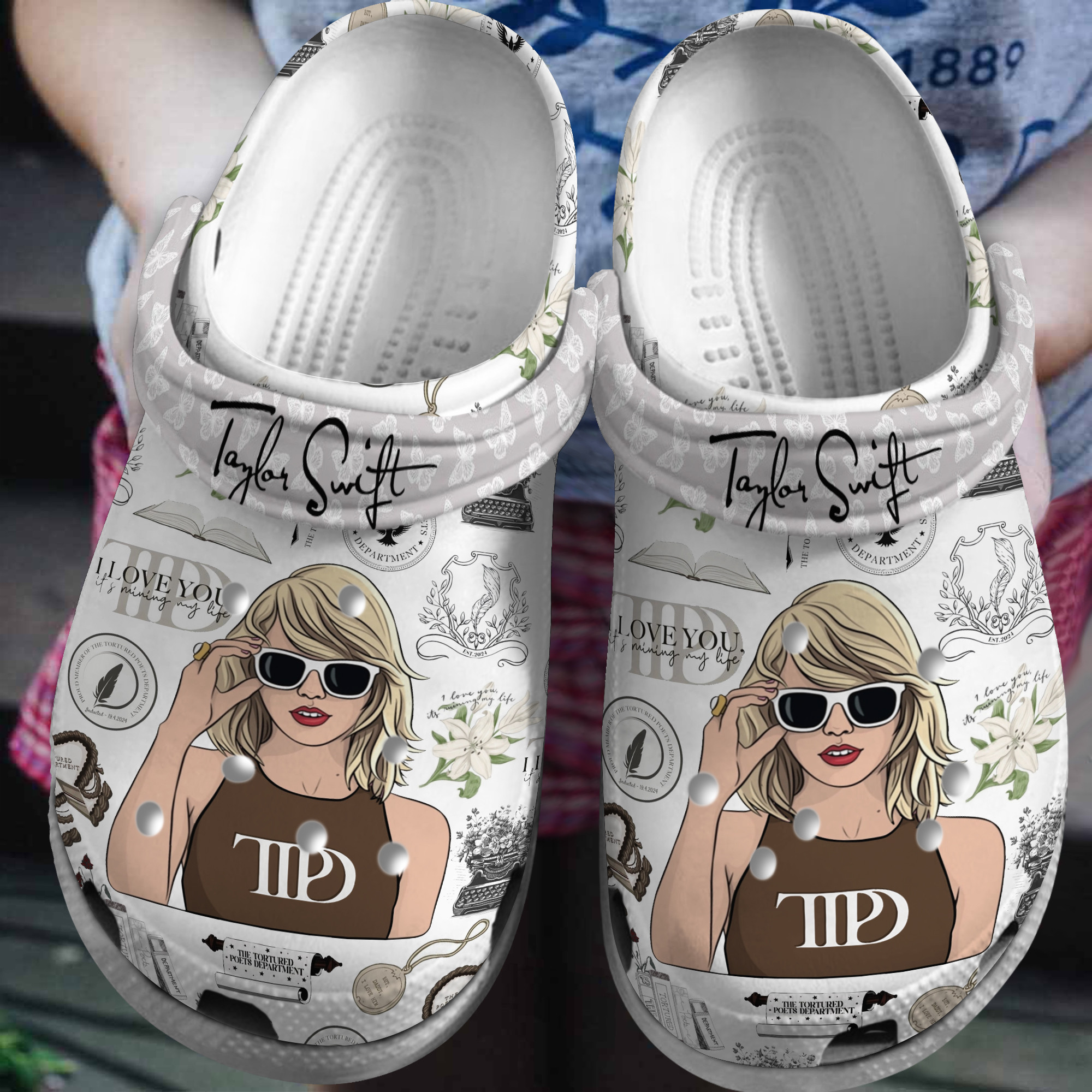 Bad Bunny Music Crocs Crocband Clogs Shoes - GNL1464641