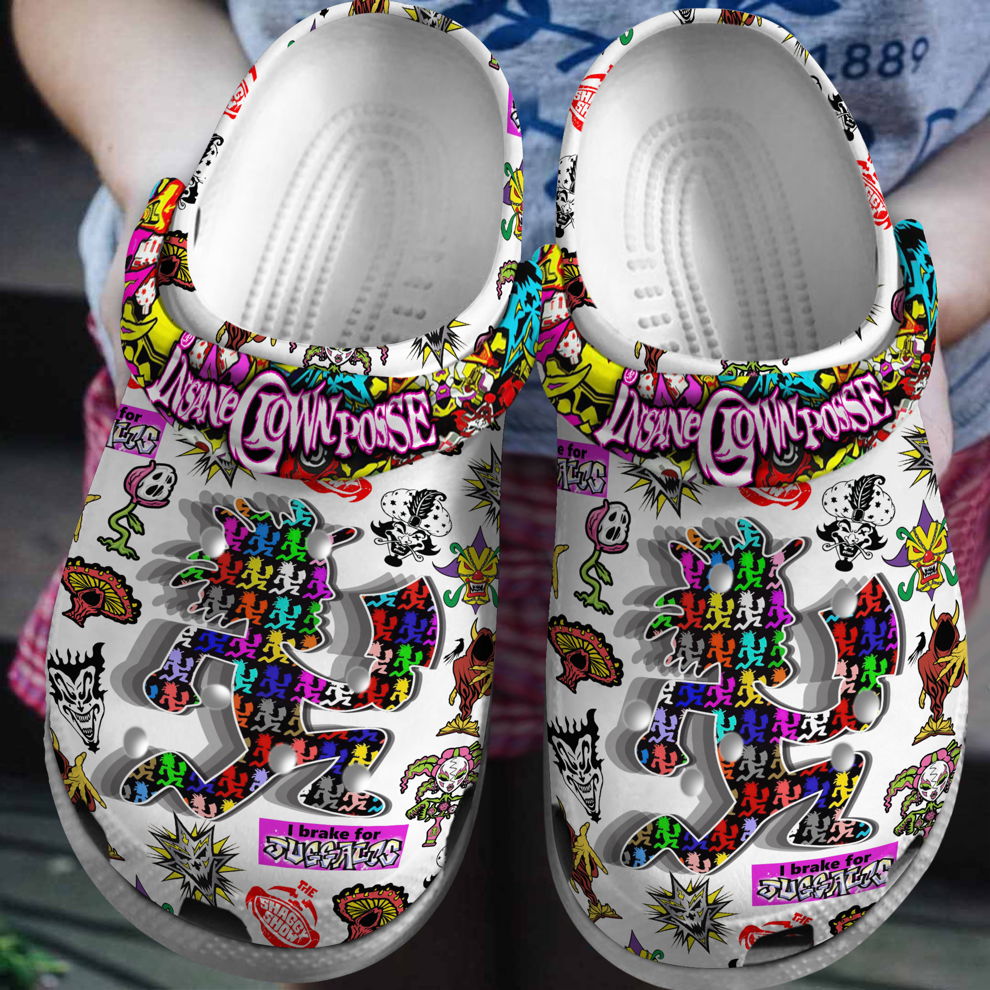 AC/DC Rock Band Music Crocs Crocband Clogs Shoes - GNL1464632