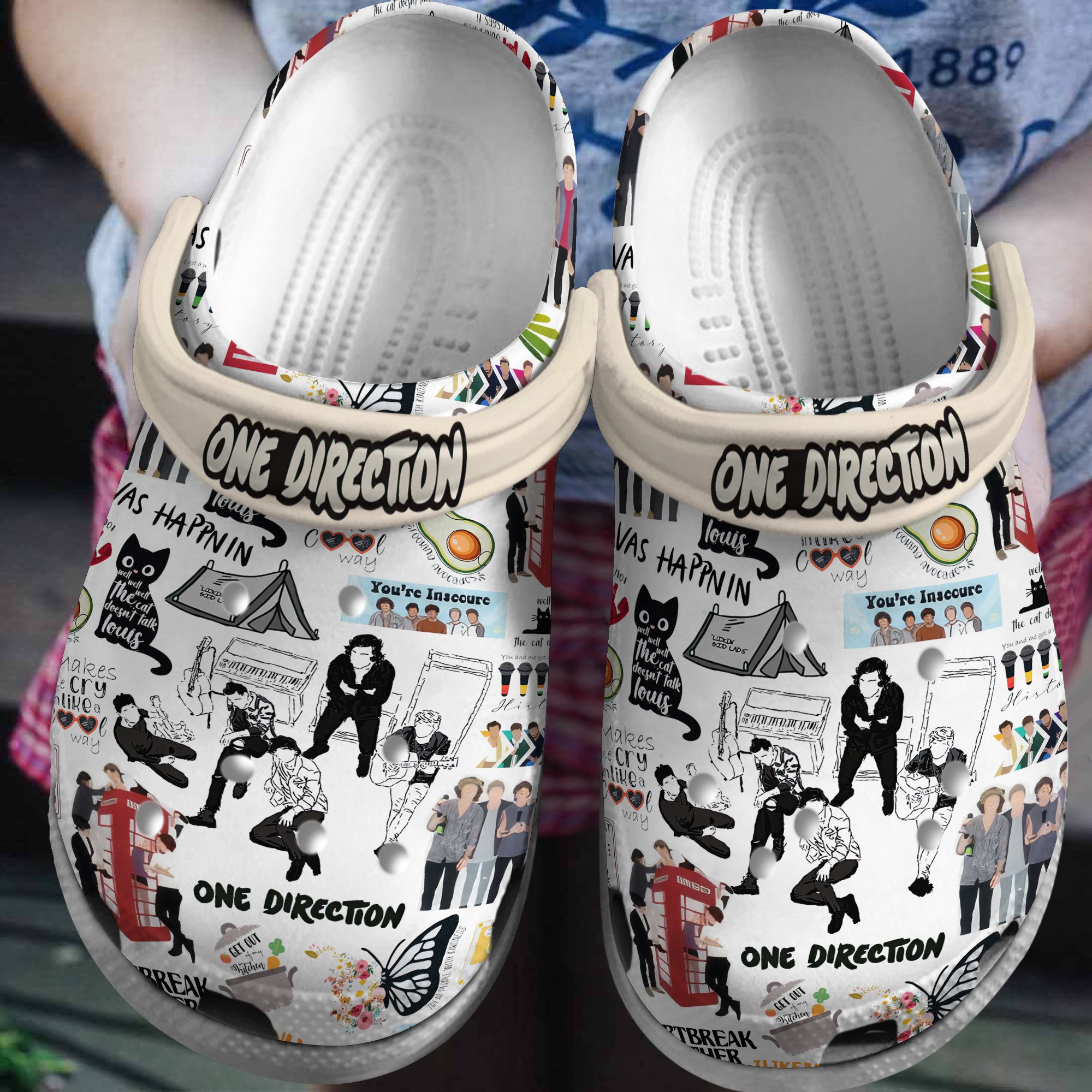 Nicki Minaj Music Crocs Crocband Clogs Shoes - GNL1464738