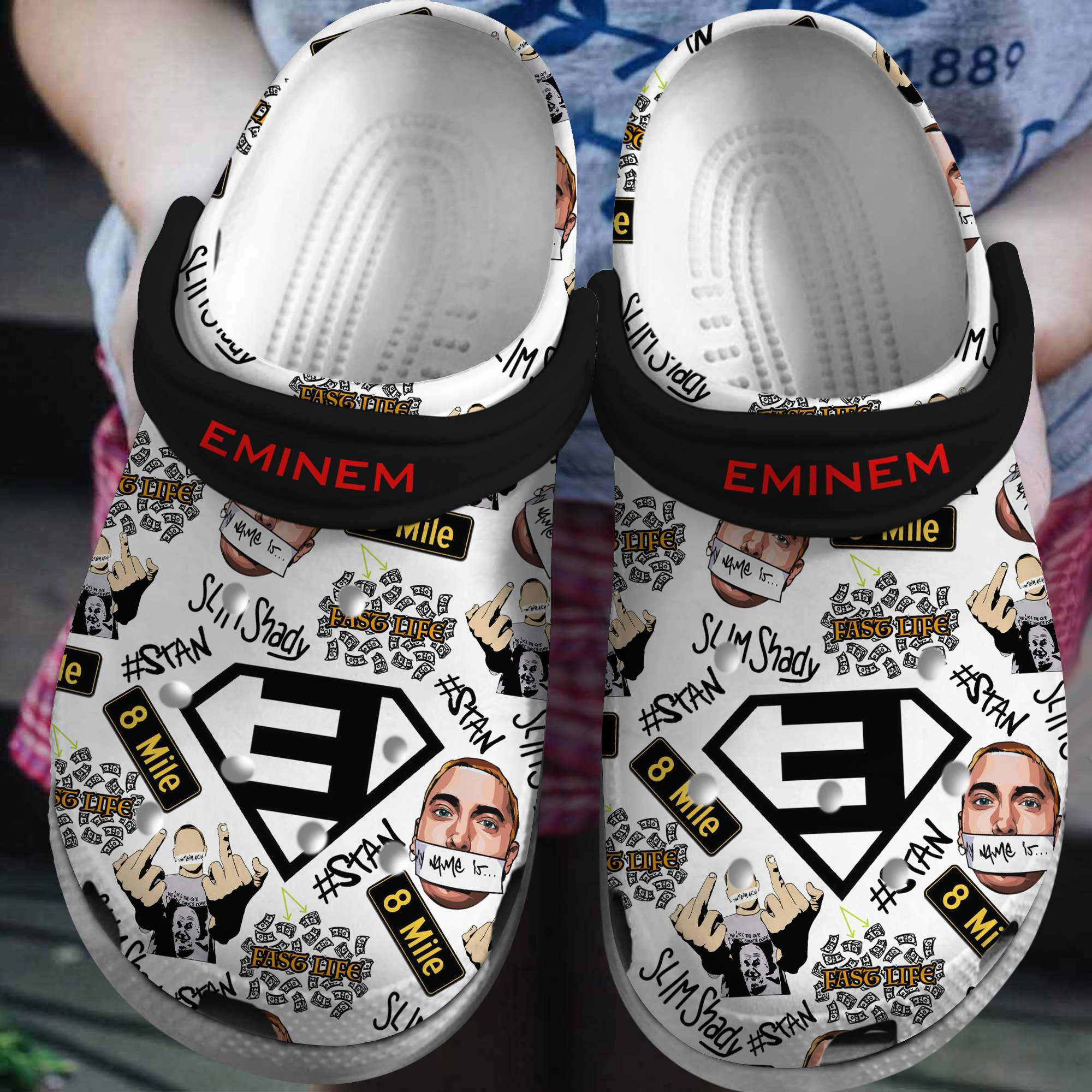 Alicia Keys Music Crocs Crocband Clogs Shoes - GNL1464728