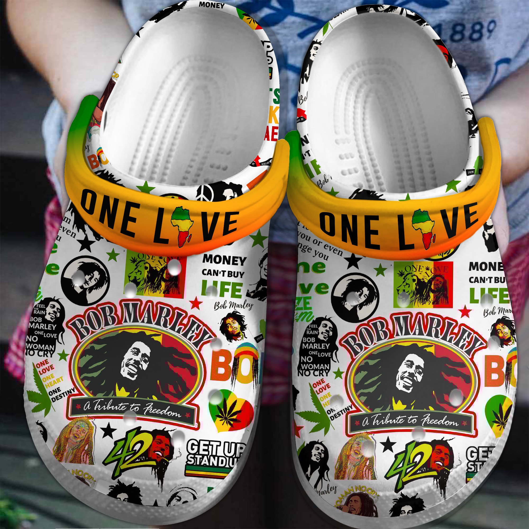 Bray Wyatt Music Crocs Crocband Clogs Shoes - GNL1464726