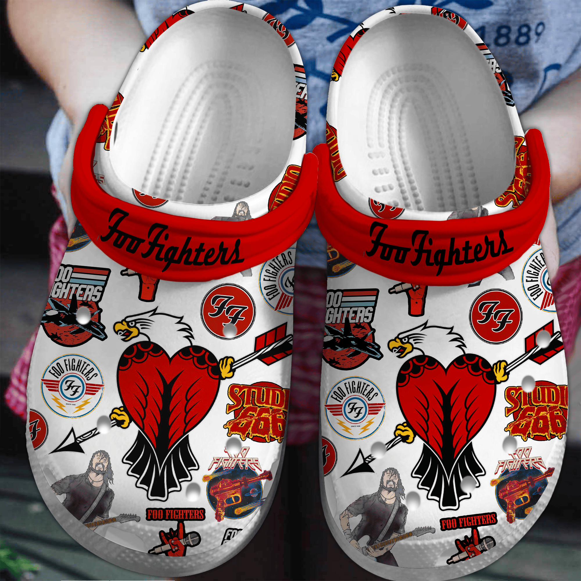 Wu Tang Clan Music Crocs Crocband Clogs Shoes - GNL1464888