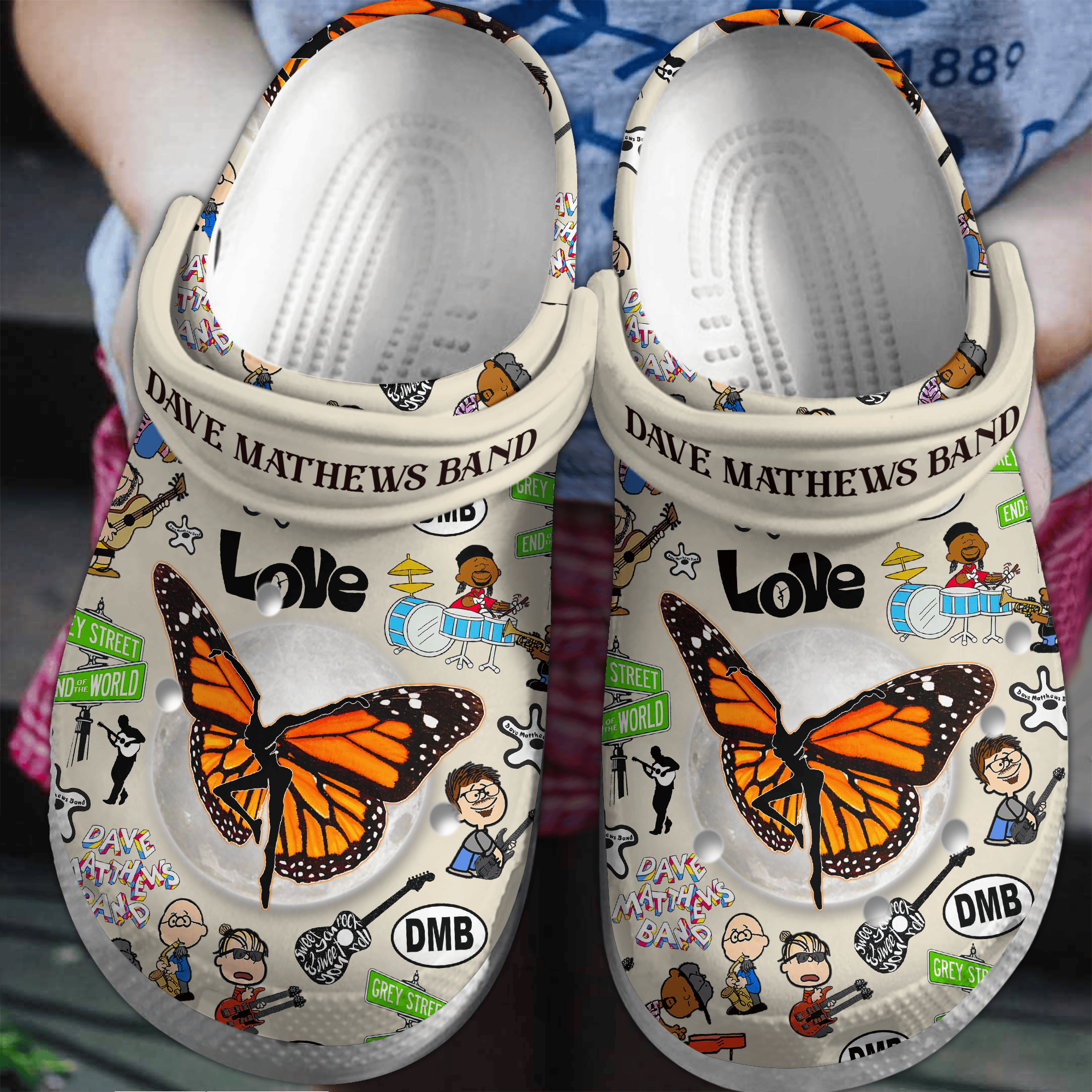 Mariah Carey Music Crocs Crocband Clogs Shoes - GNL1464858