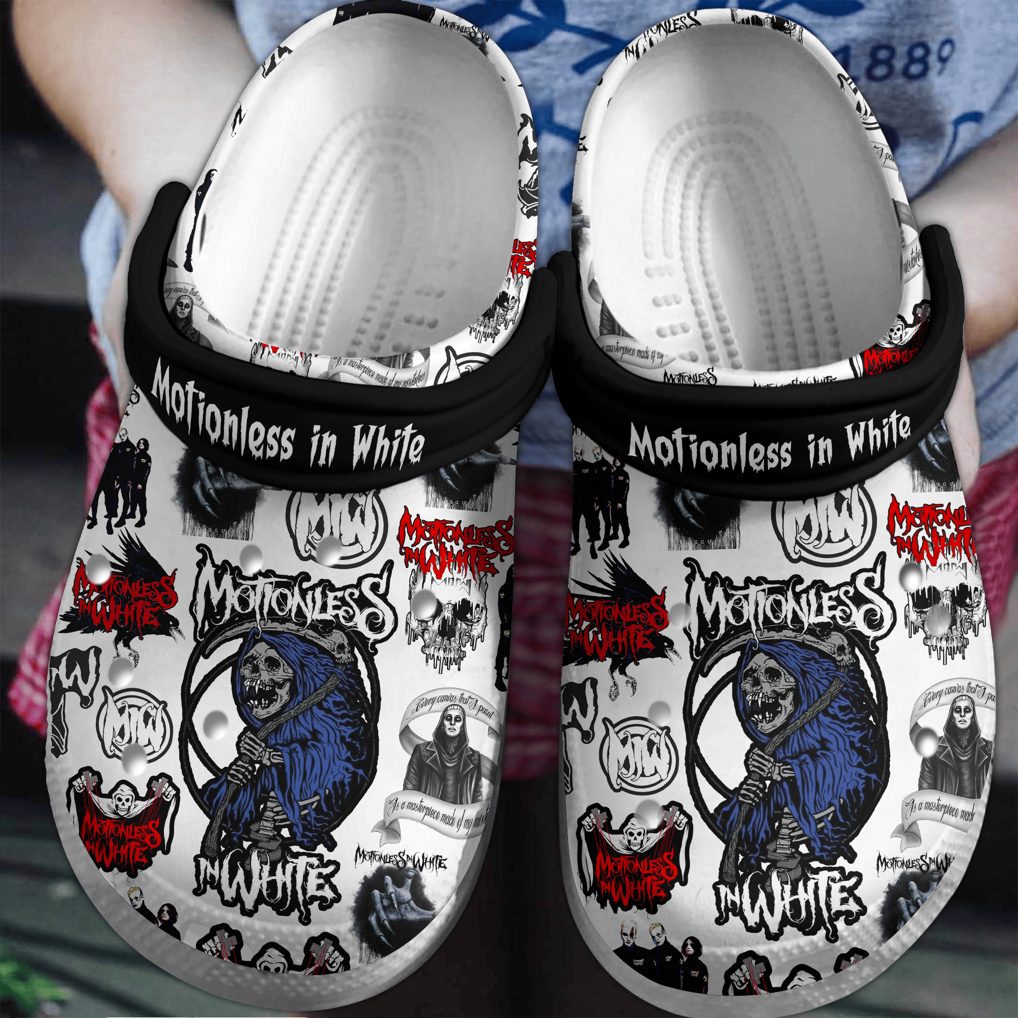 Britney Spears Music Crocs Crocband Clogs Shoes - GNL1464854