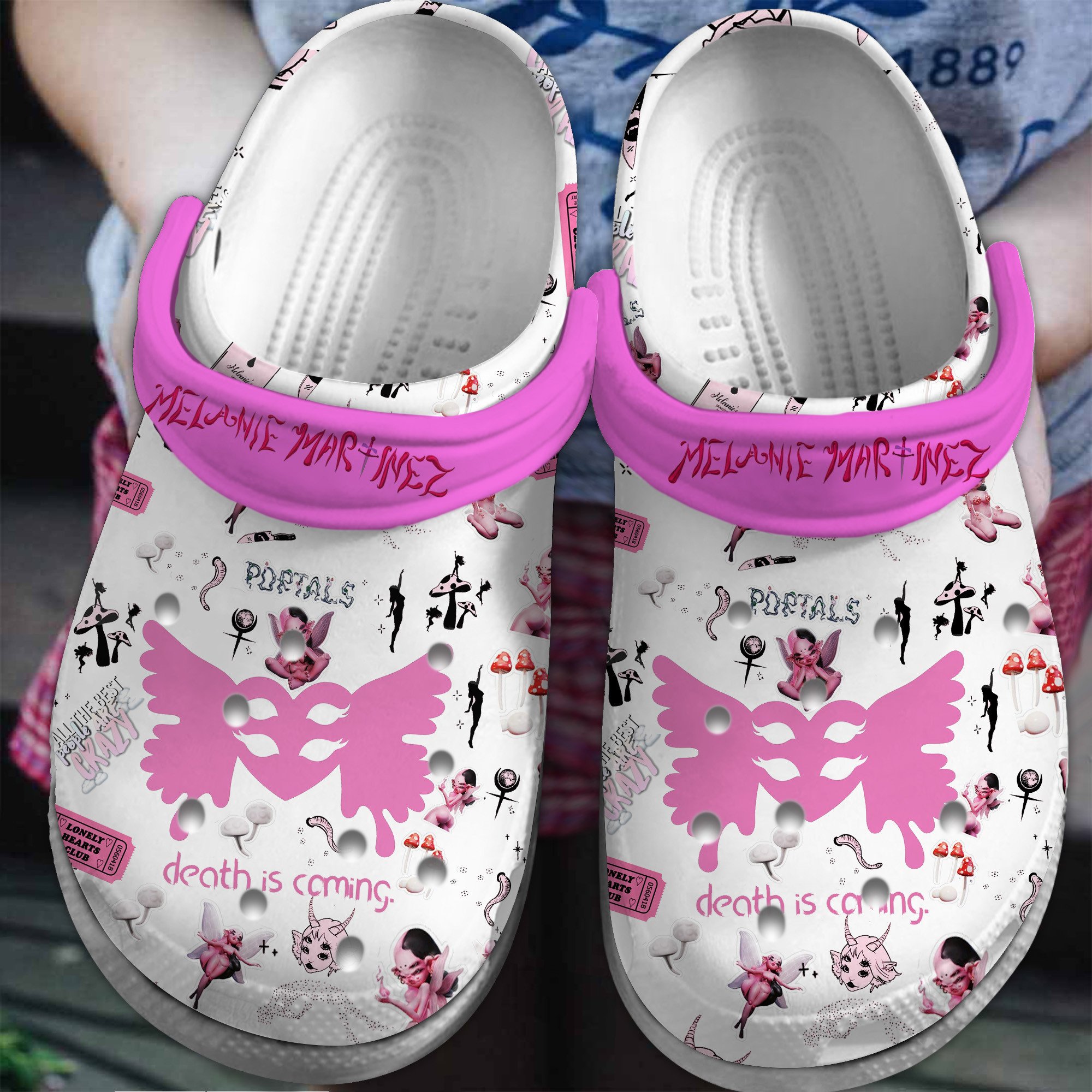 Bad Bunny Music Crocs Crocband Clogs Shoes - GNL1464918