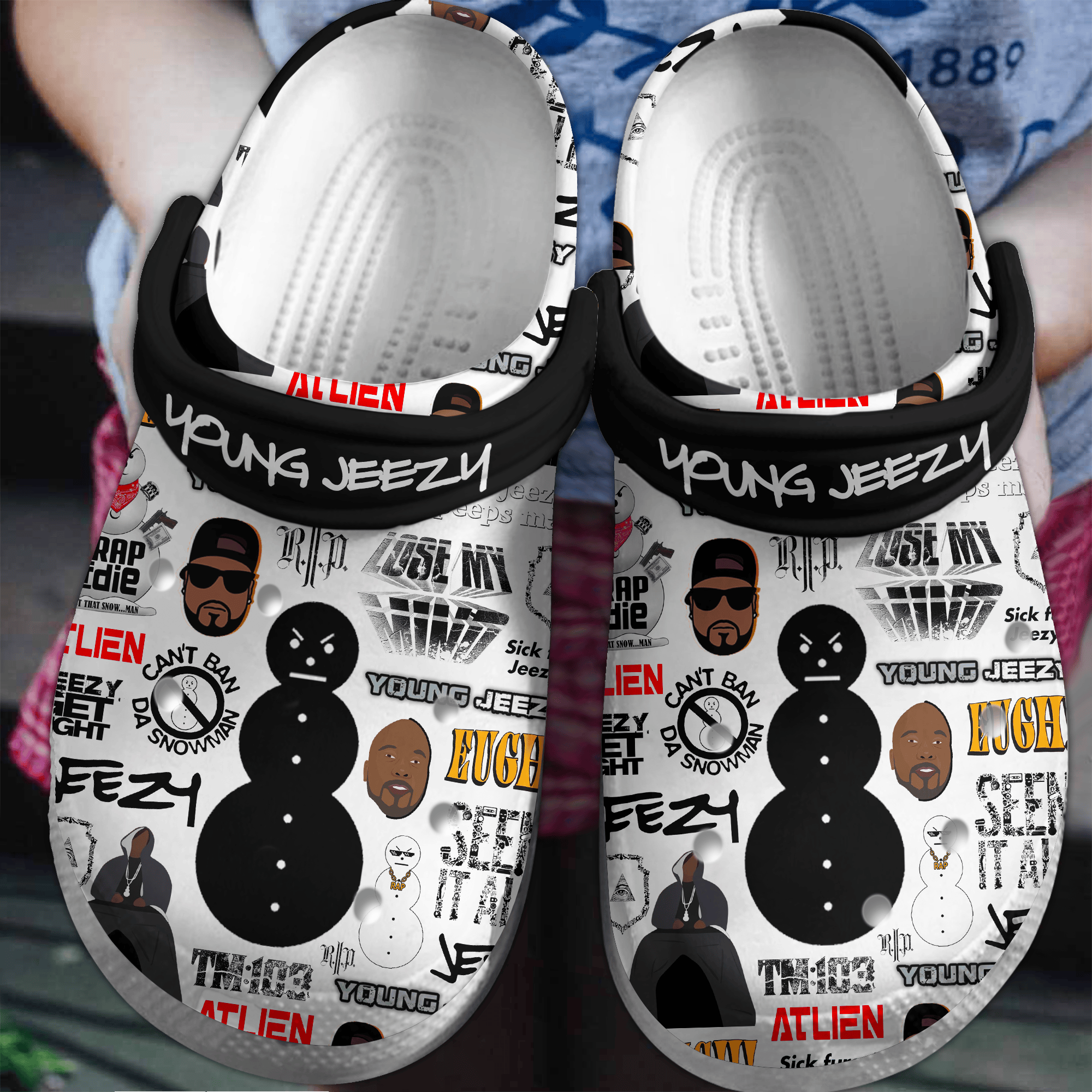 Alice Cooper Music Crocs Crocband Clogs Shoes - GNL1464928