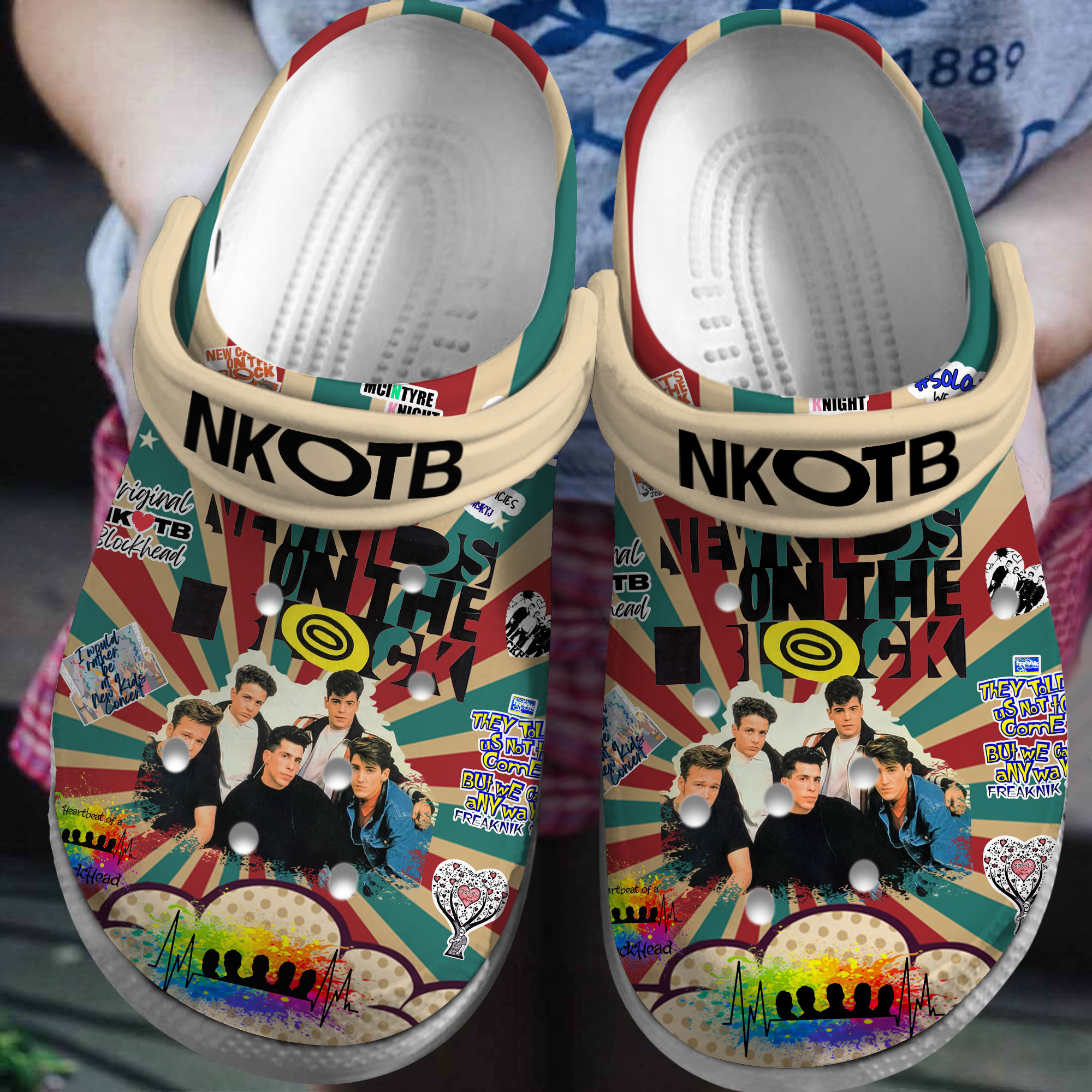 Fall Out Boy Music Crocs Crocband Clogs Shoes - GNL1464931