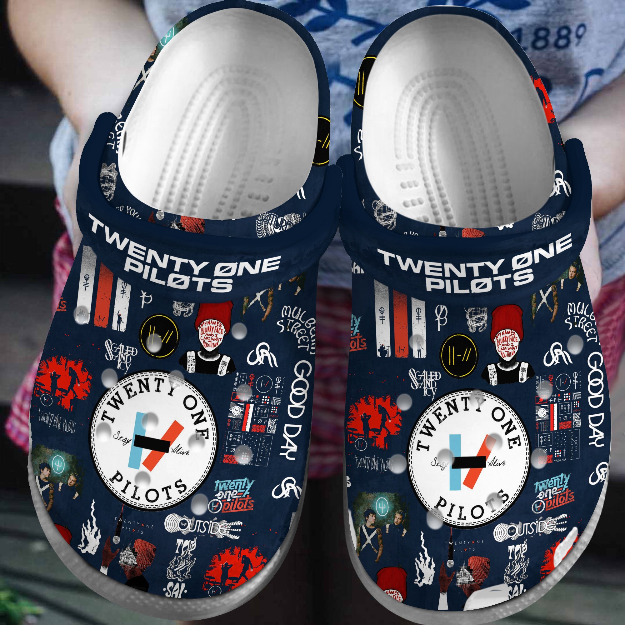 Olivia Rodrigo Music Crocs Crocband Clogs Shoes - GNL1464974