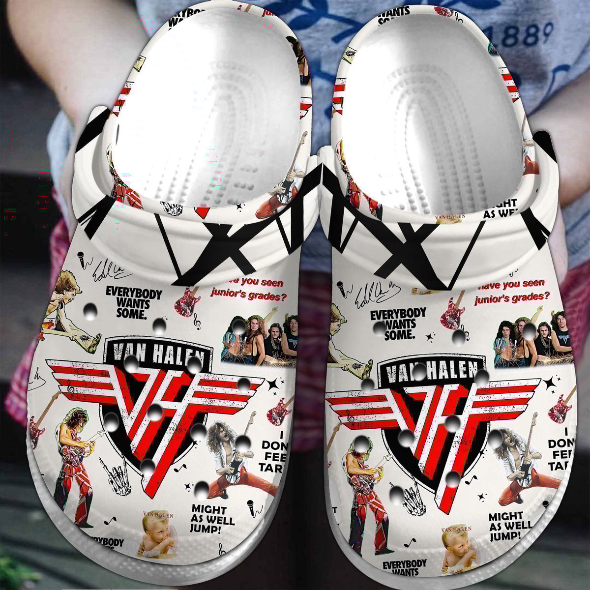 Grateful Dead Music Crocs Clogs, Grateful Dead Crocs - GNL1465017