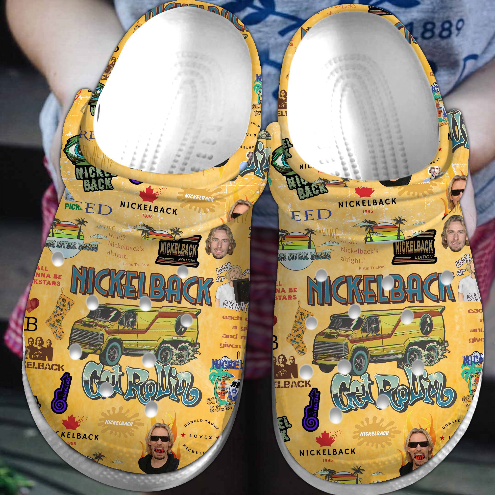 Blink 182 Music Crocs Clogs, Blink 182 Crocs - GNL1465065
