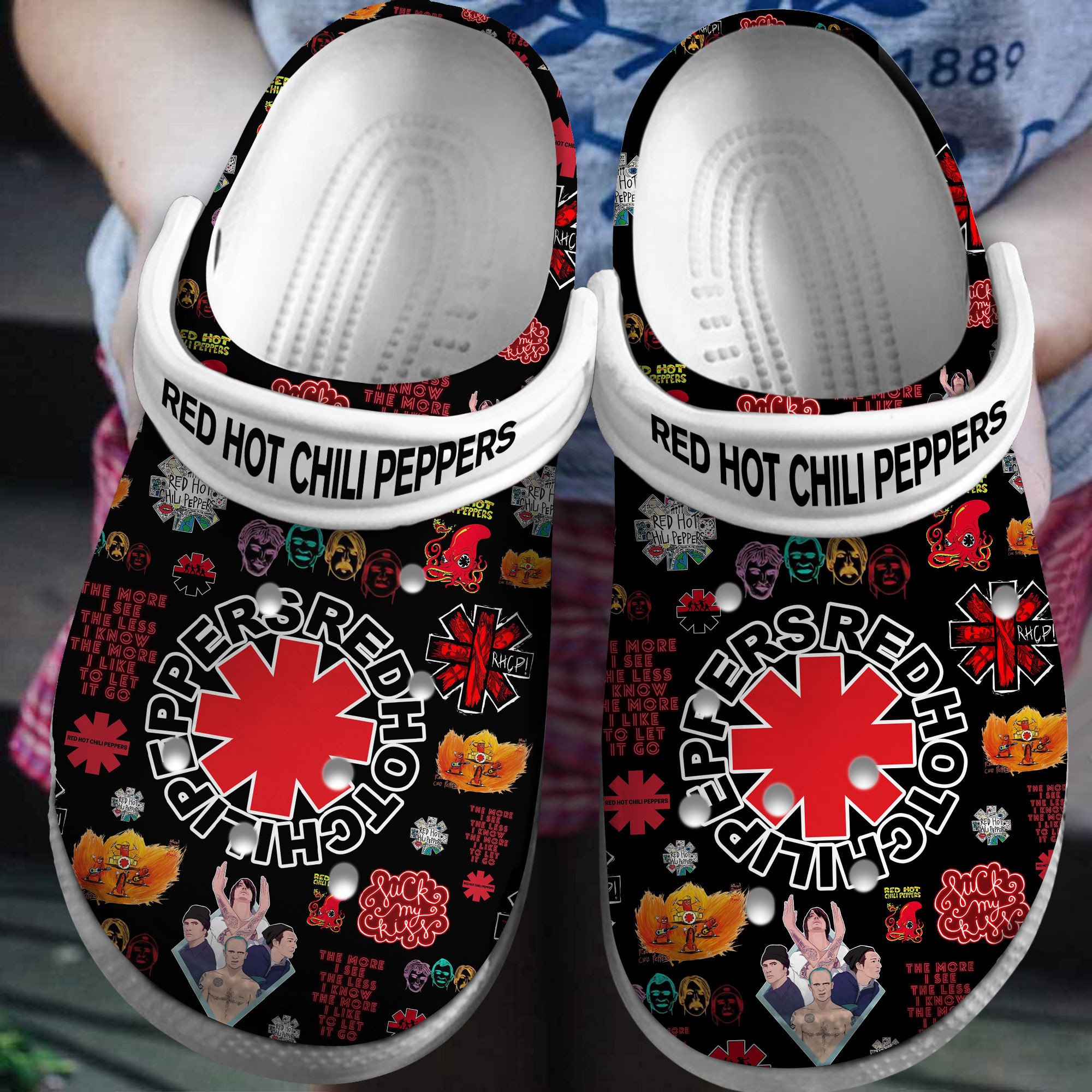 Bad Bunny Music Crocs Clogs, Bad Bunny Crocs - GNL1465134