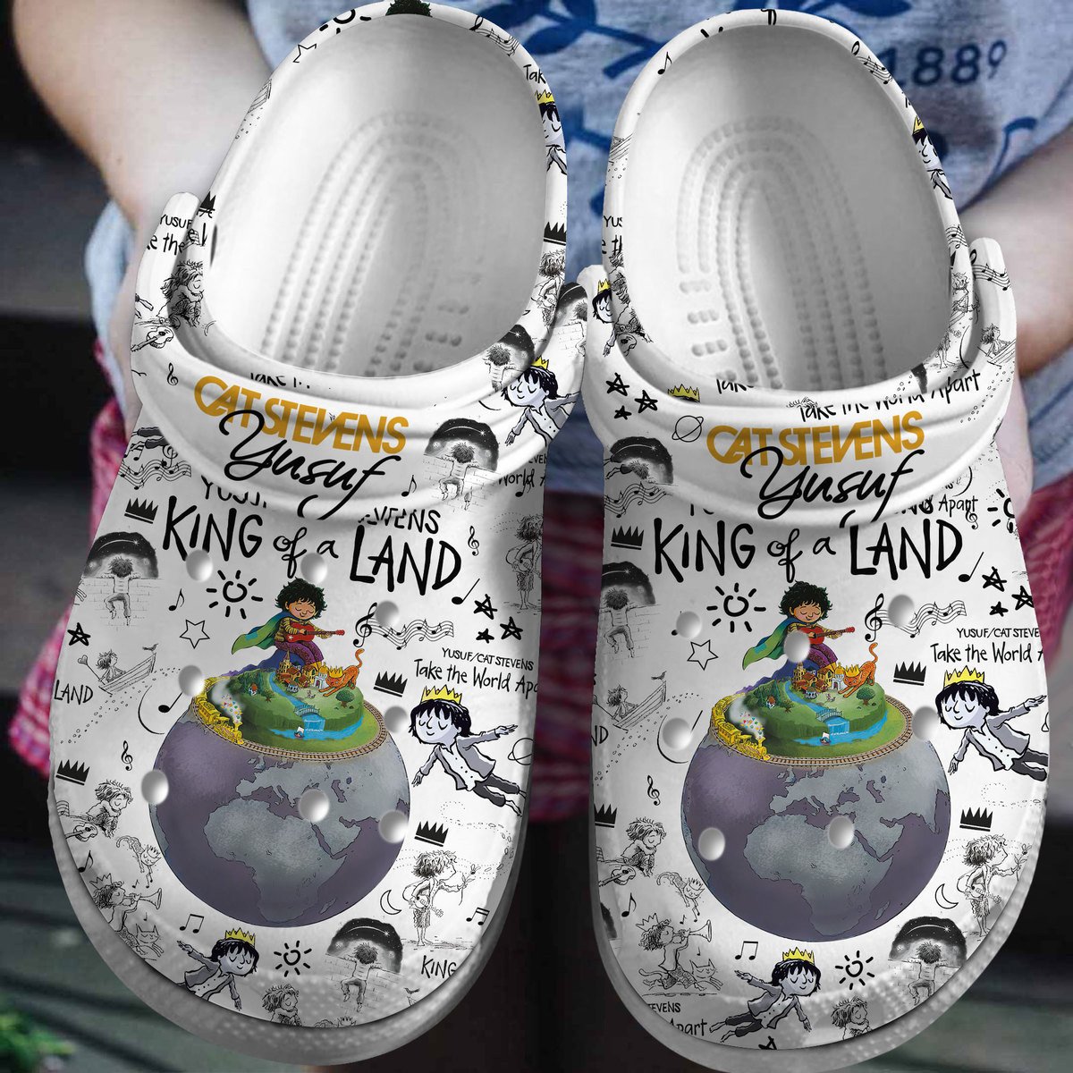 Bad Bunny Music Crocs Crocband Clogs Shoes For Men Women and Kids - GNL1465311