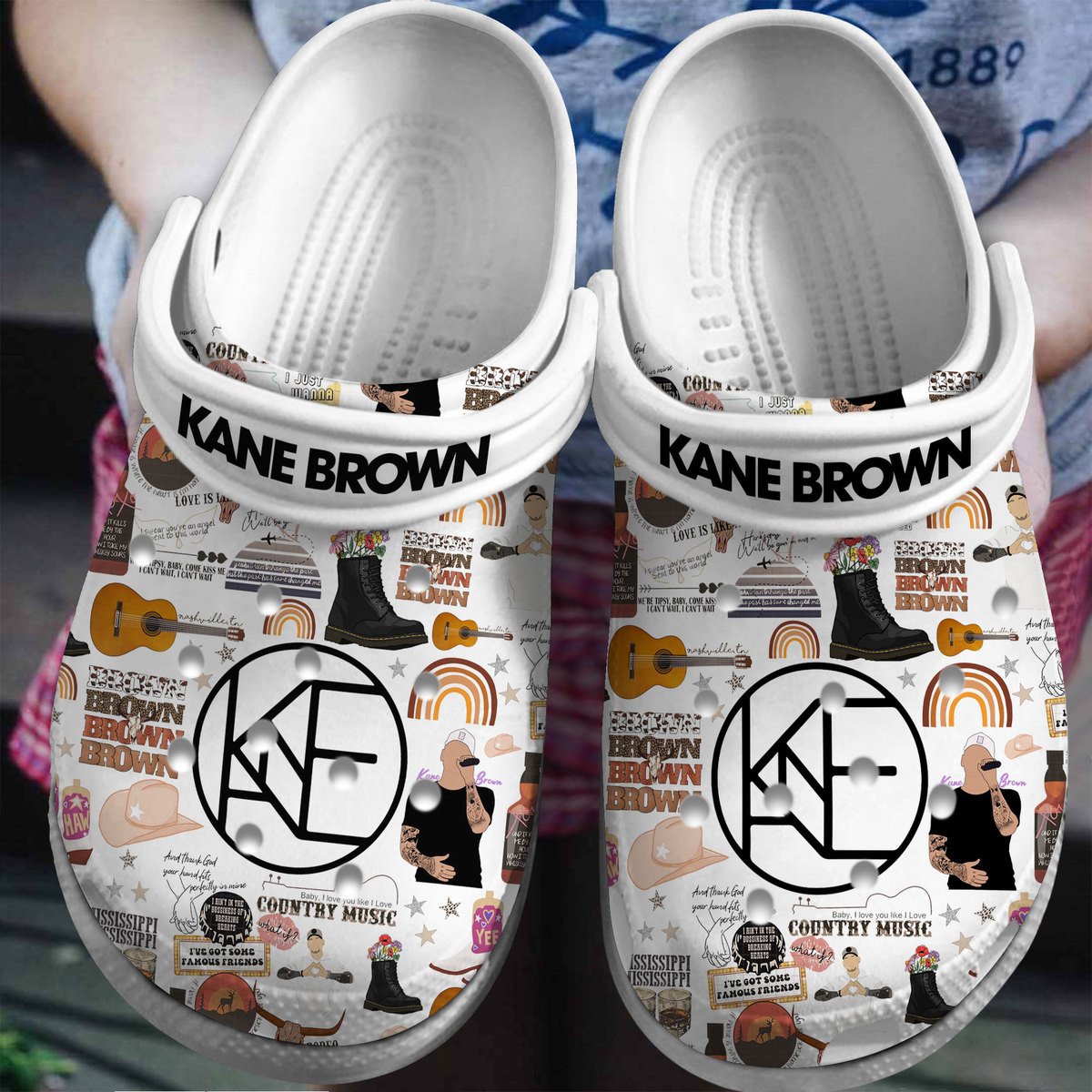 Guitar Crocs Clogs For Men Women and Kids - GNL1465455