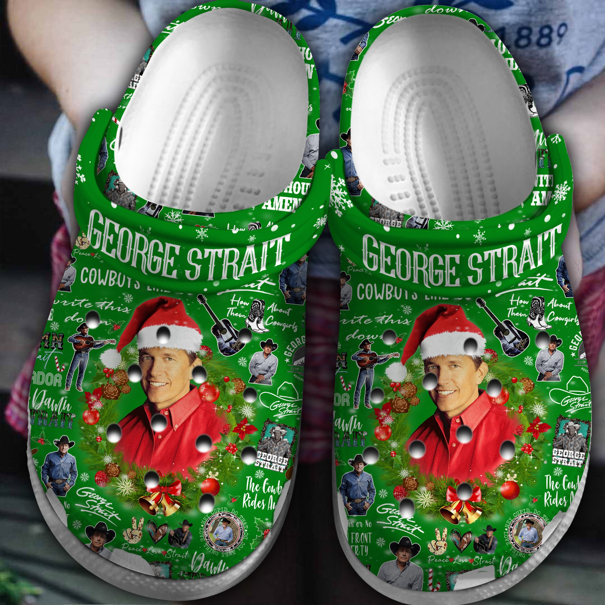 George Strait Music Crocs Clogs For Men Women and Kids - GNL1465688