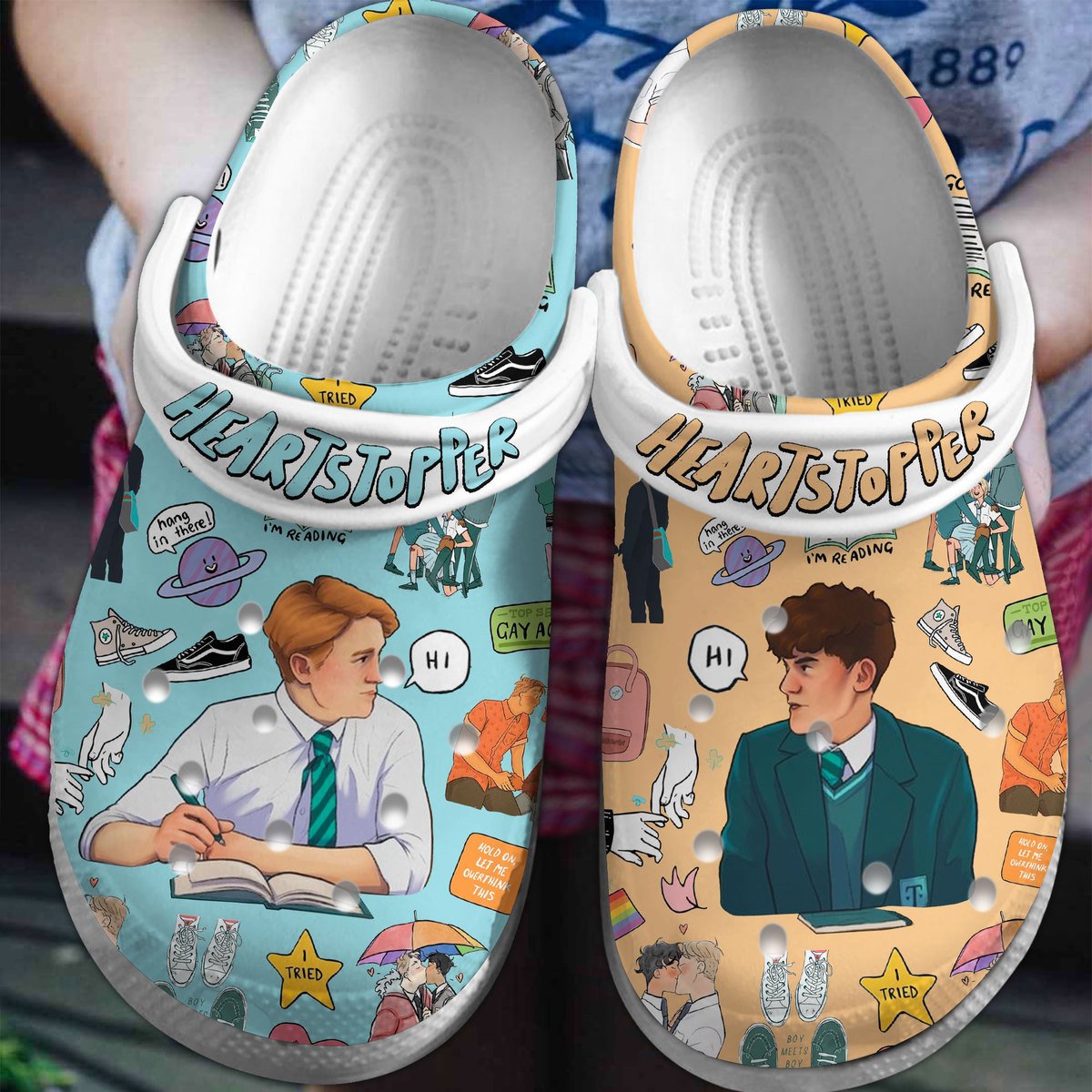 Heartstopper TV Series Crocs For Men Women And Kids - GNL146697