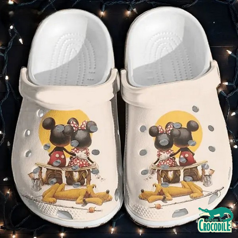Mickey And Minnie Mouse Cartoon Crocs For Men Women And Kids - GNL146713