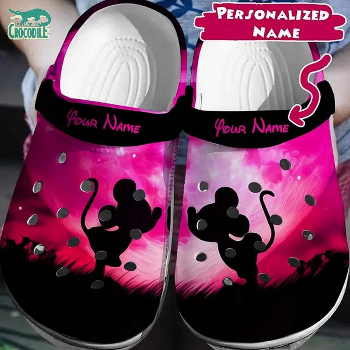 Mickey And Minnie Mouse Cartoon Crocs For Men Women And Kids - GNL146712