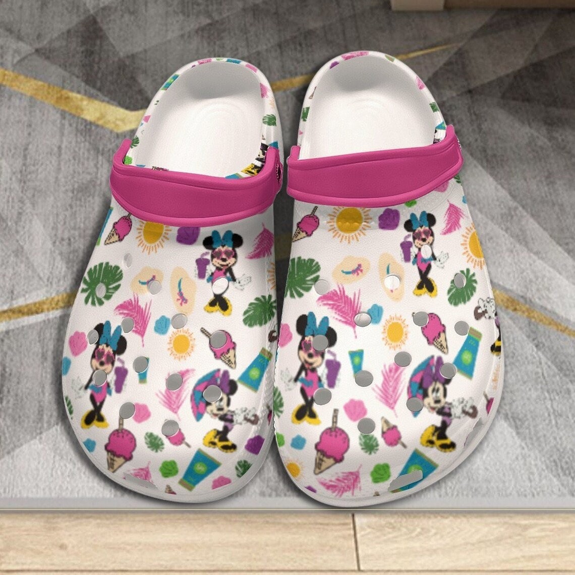 Minnie Mouse Cartoon Crocs For Men Women And Kids - GNL146720