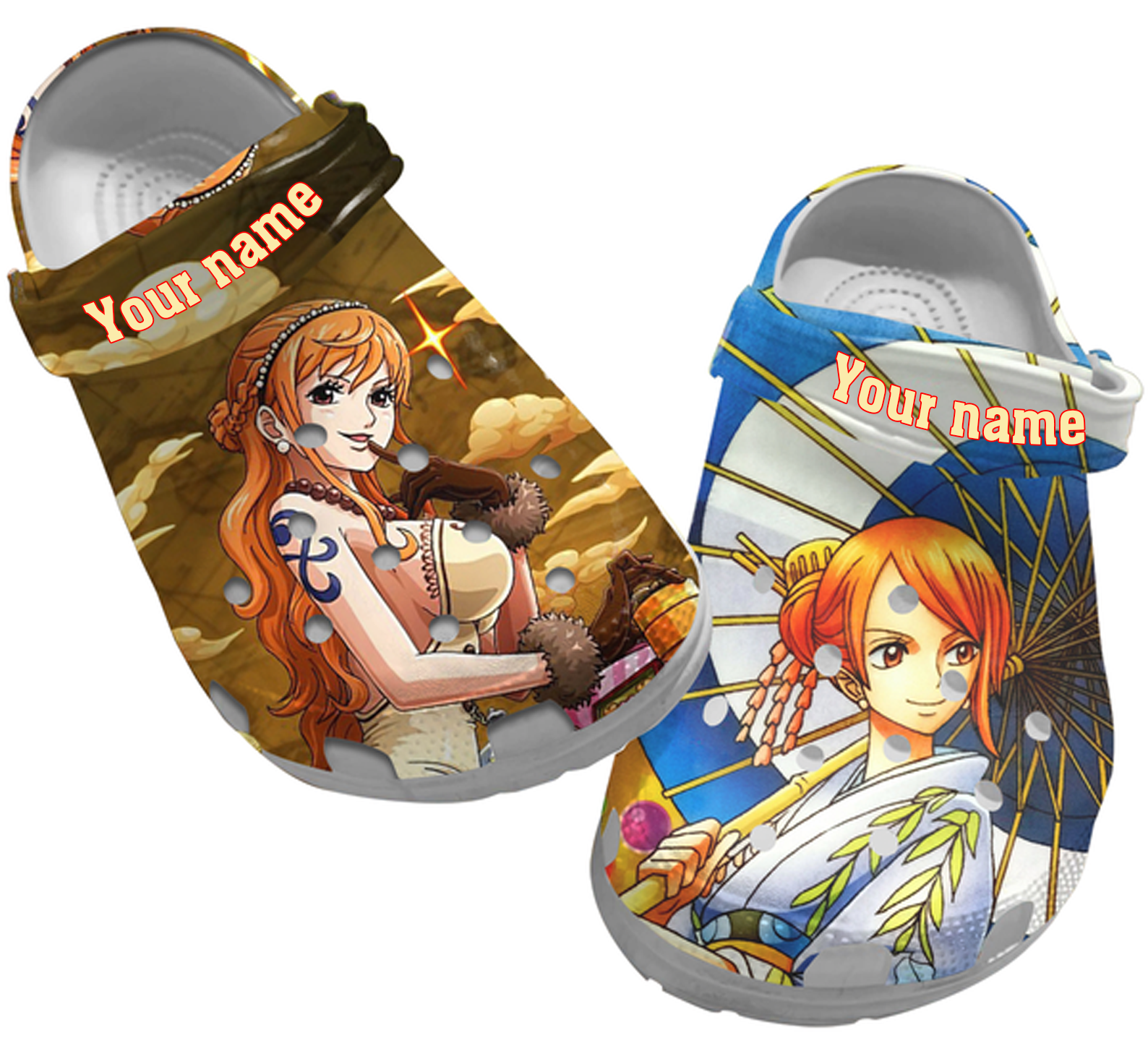 Nami One Piece Anime Crocs For Men Women And Kids