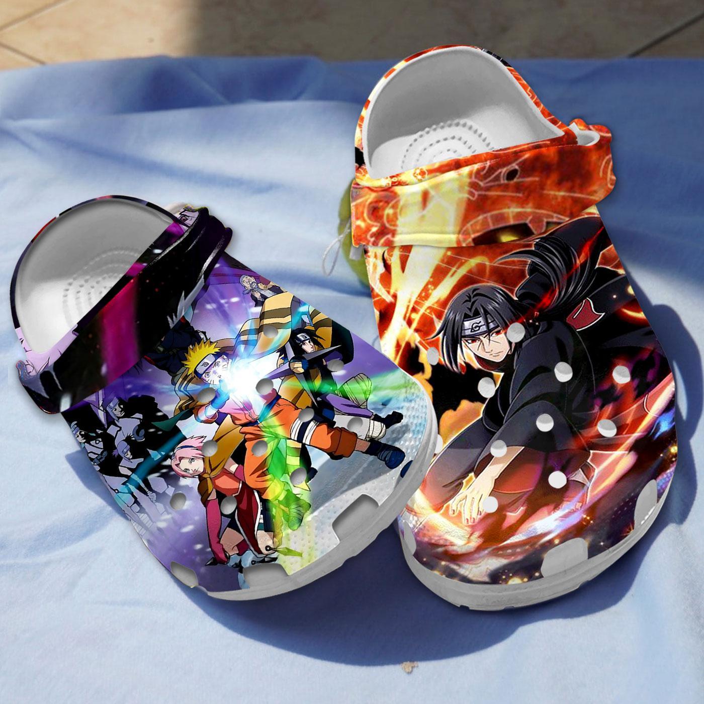 Naruto Anime Crocs For Men Women And Kids - GNL146731