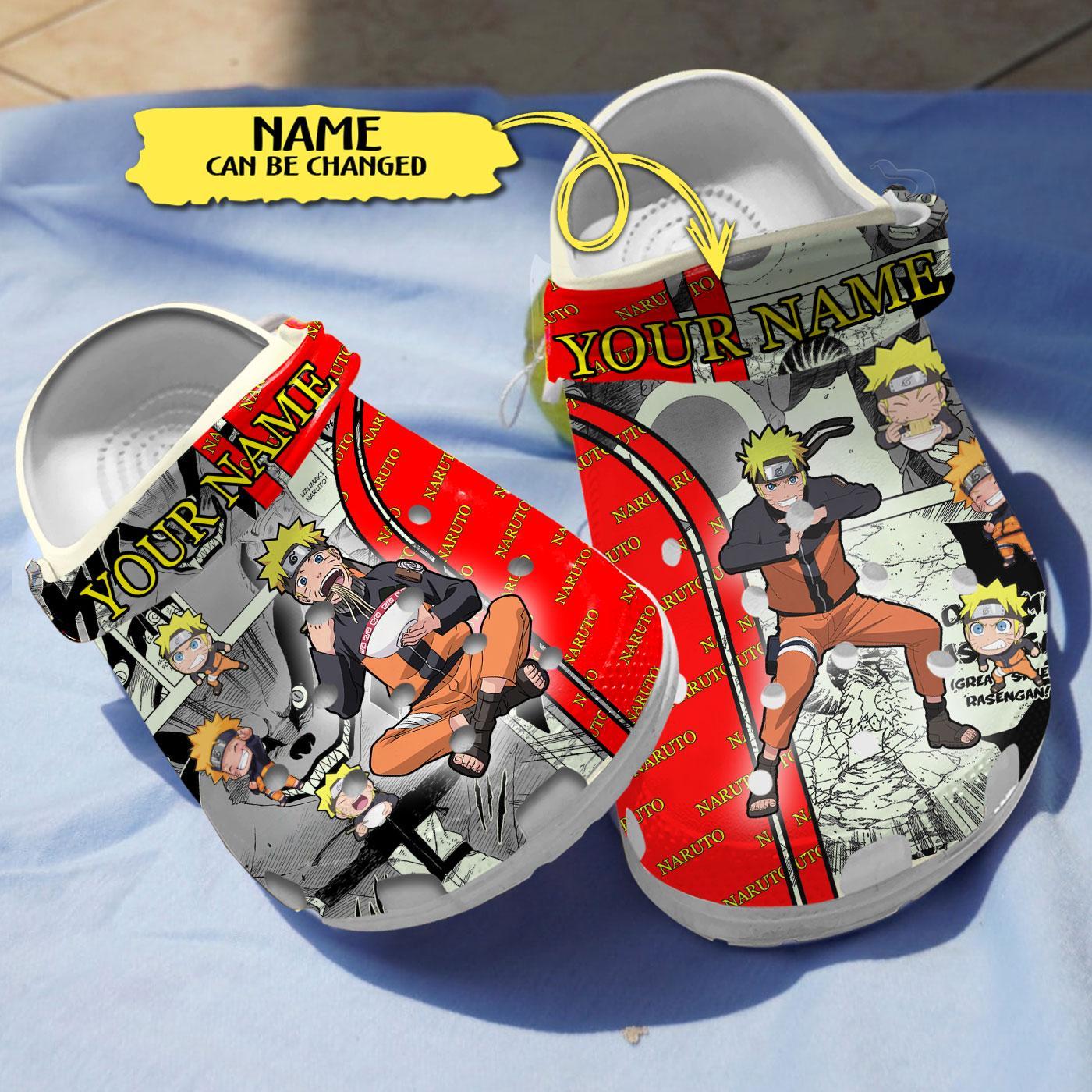 Naruto Anime Crocs For Men Women And Kids - GNL146756
