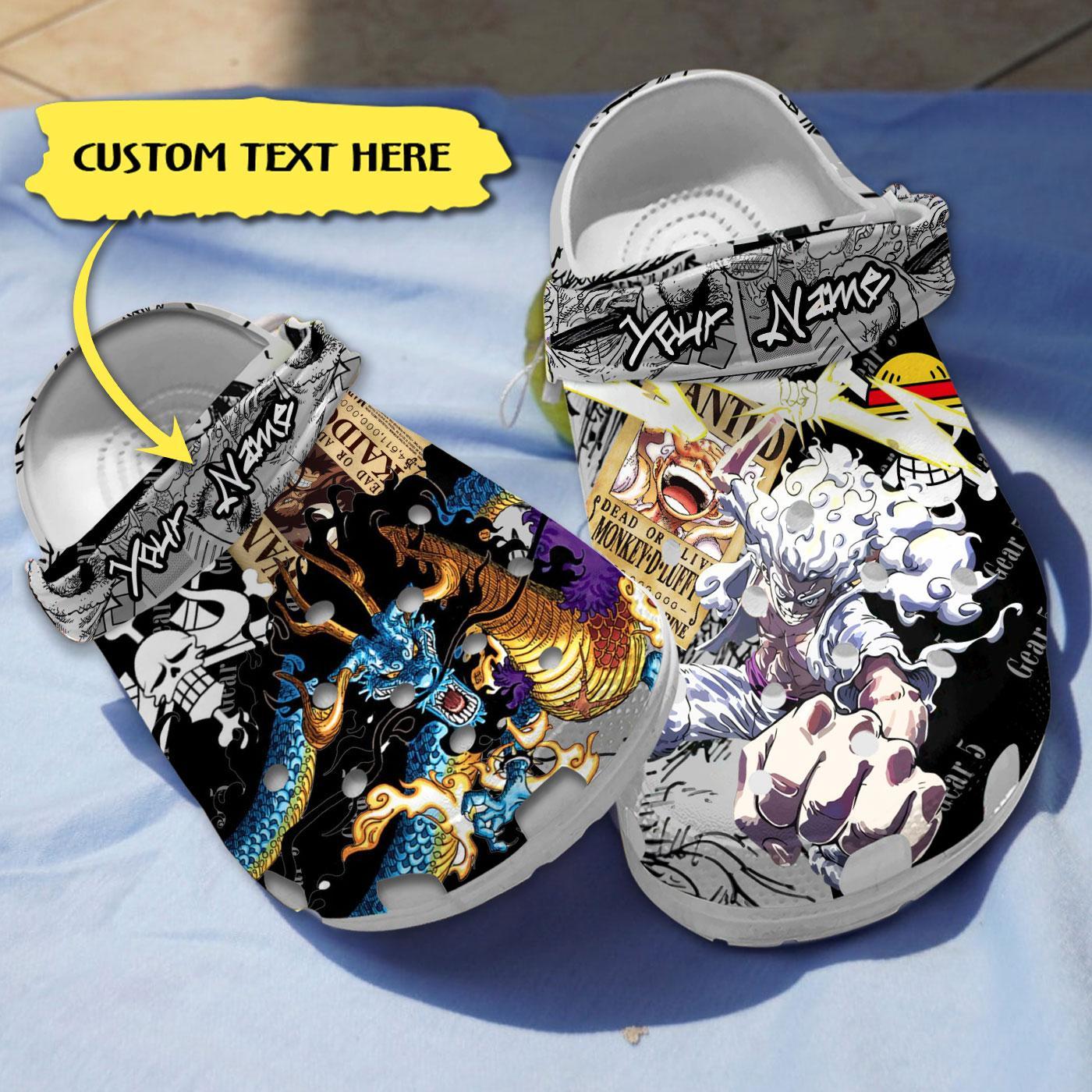 One Piece Gear 5 Anime Crocs For Men Women And Kids - GNL146725